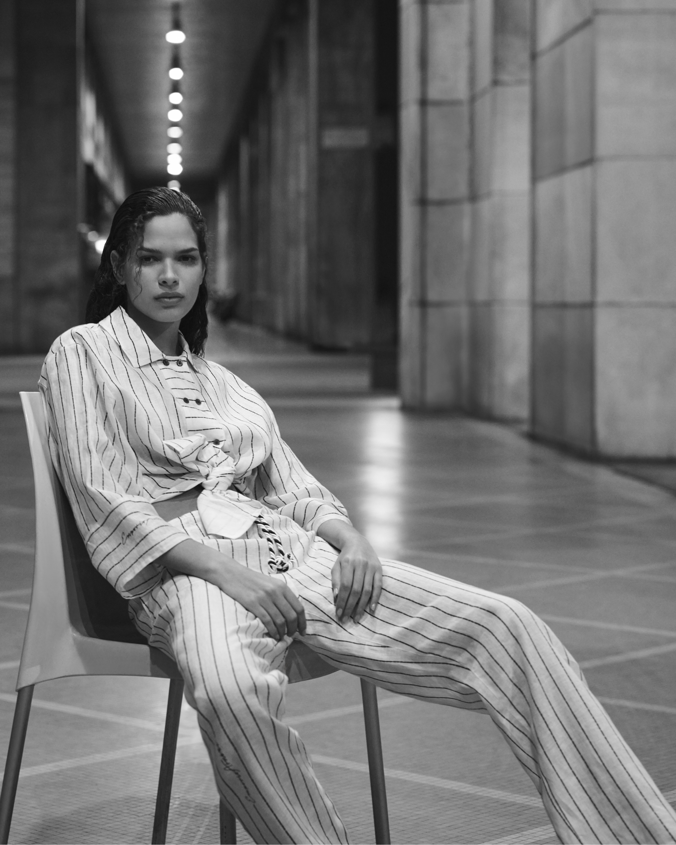 Emporio Armani FW24 Digital Catalog Editorial Page | Emporio