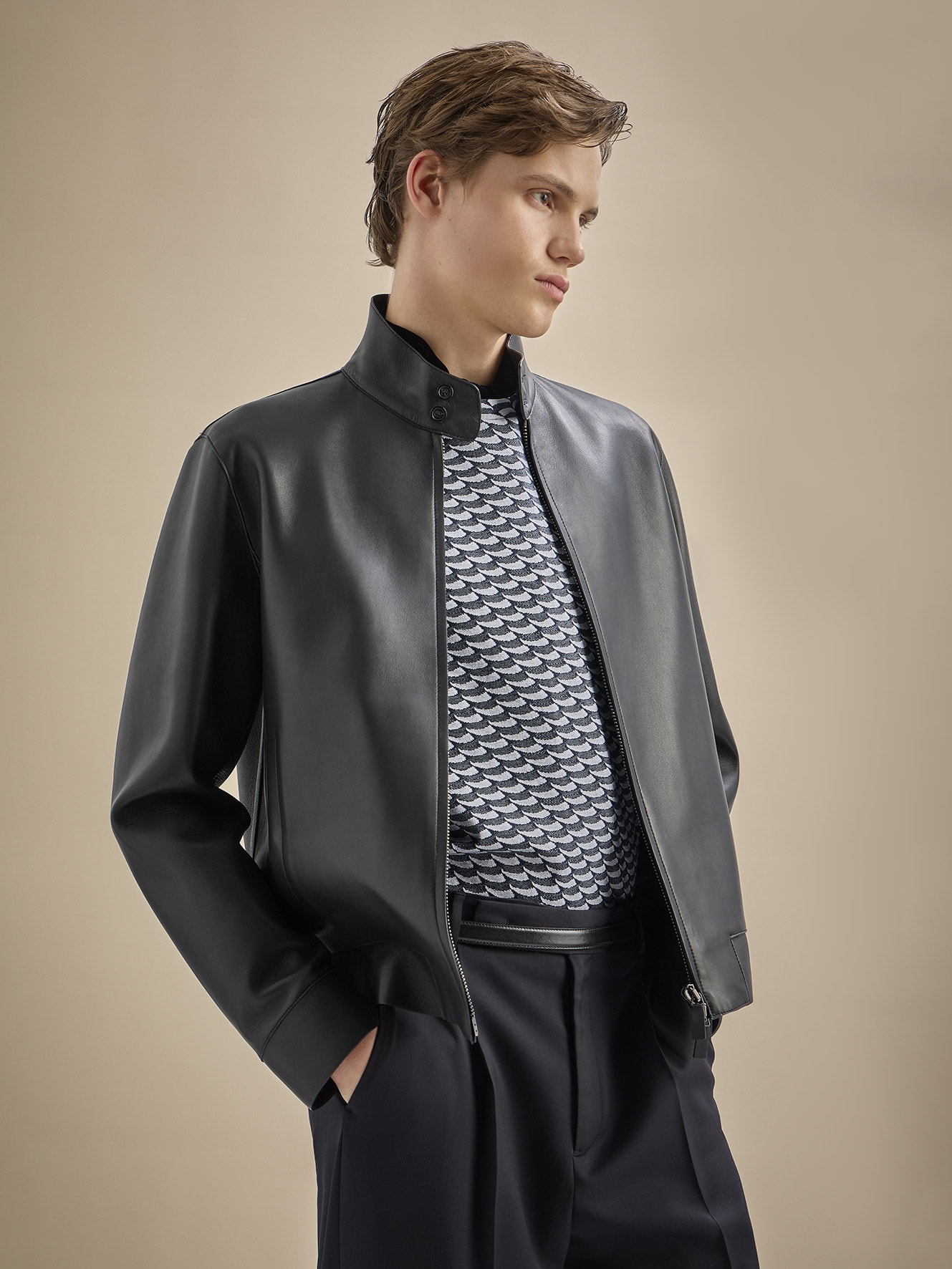 Man wearing clothes from Icon collection