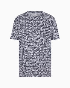 Regular fit T-shirt with abstract logo