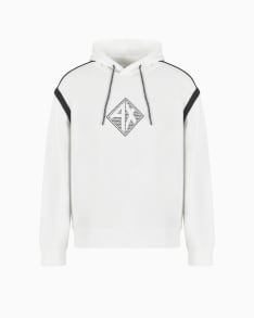Hoodie with maxi logo on the chest