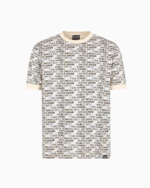 Visibility cotton crew-neck T-shirt
