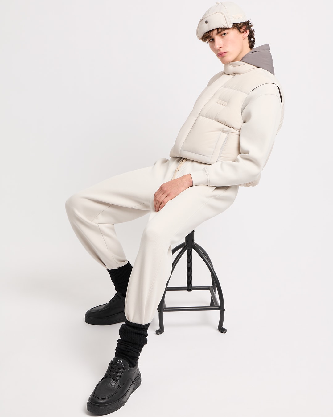 【新品未開封】アルマーニ【コフレ】メンズ ARMANI COLLEZIONI アルマーニ ハーフコート メンズ 撥水加工
