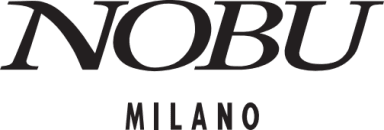 Black Nobu Milano Logo on Transparent Background