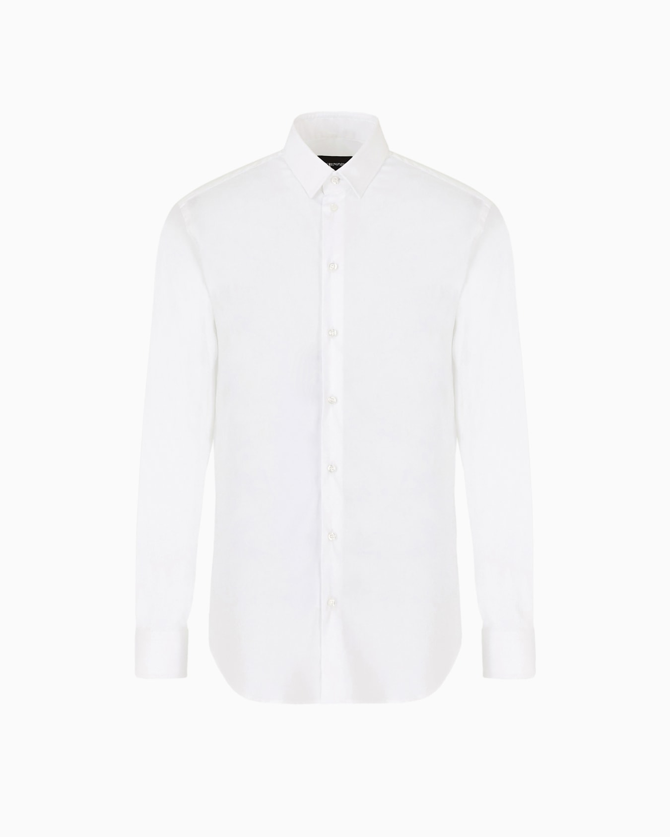Stretch cotton poplin shirt Slide 0
