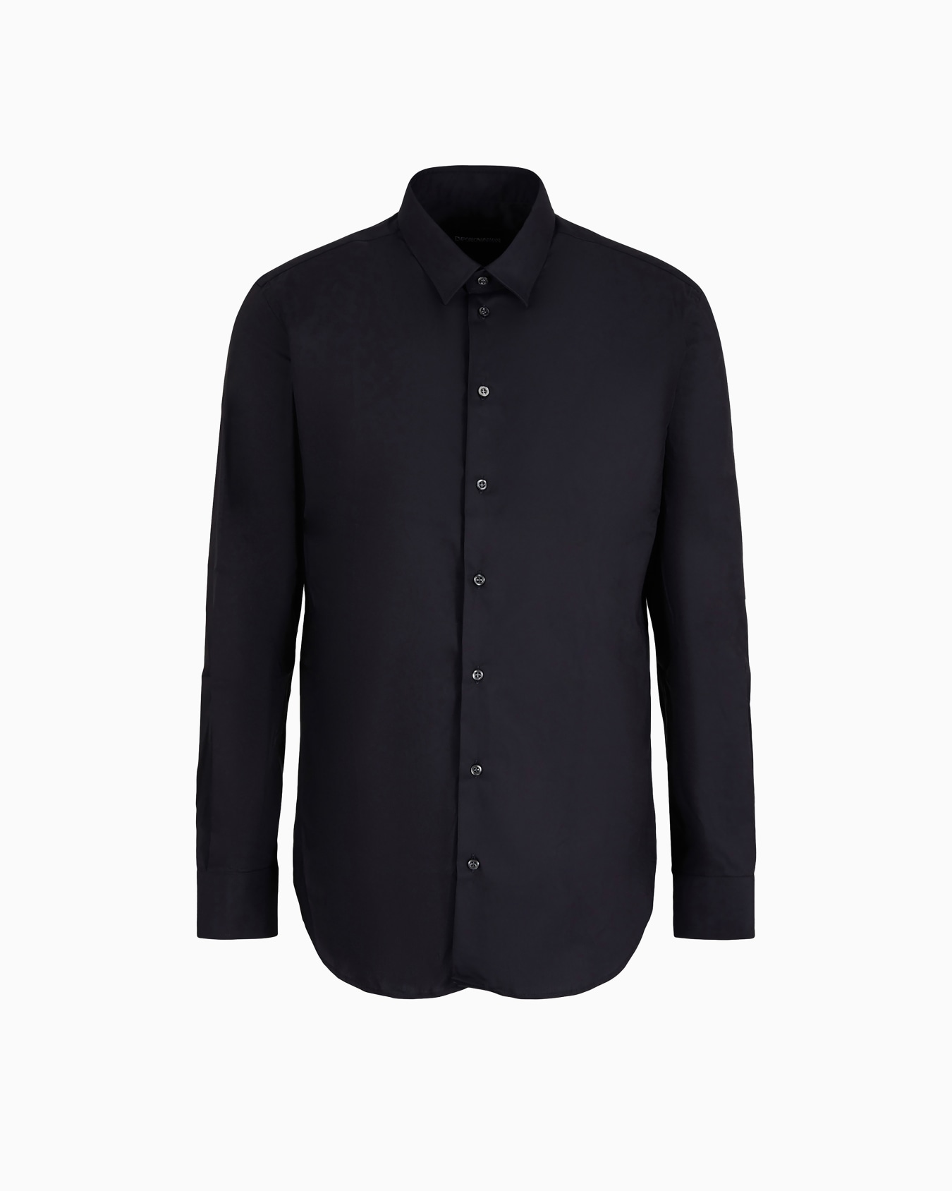 Stretch cotton poplin shirt Slide 0