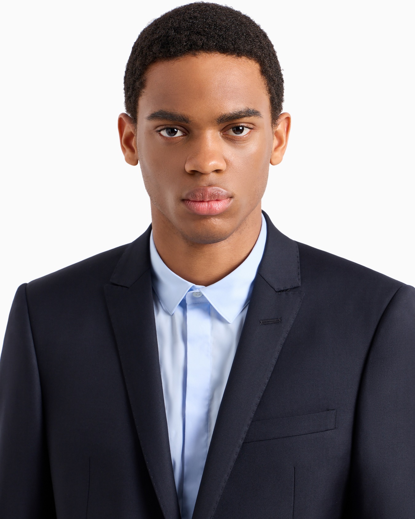 Single-breasted, virgin-wool jacket Slide 4