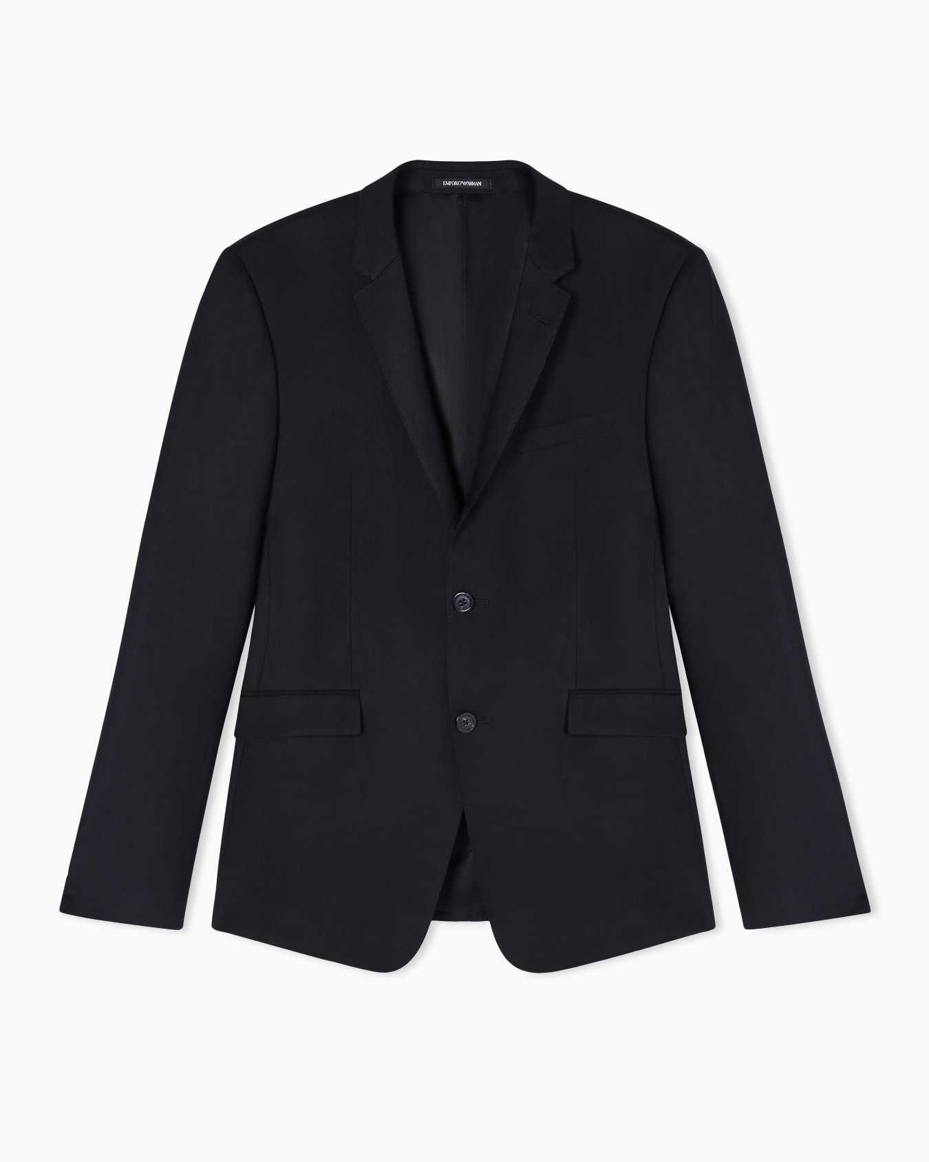 Single-breasted, worsted virgin-wool jacket Slide 0