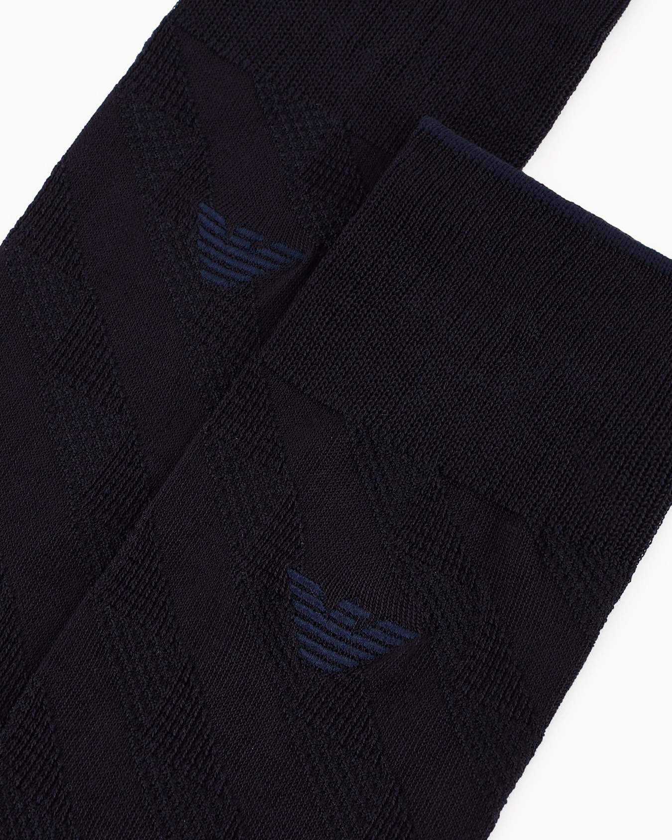 クルー丈刺繍イーグルロゴソックス スライドする 1