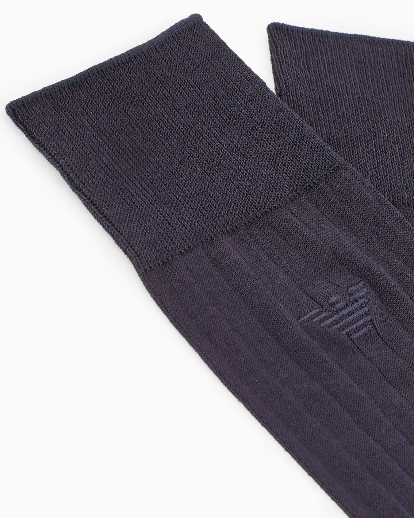 クルー丈刺繍イーグルロゴリブソックス スライドする 1