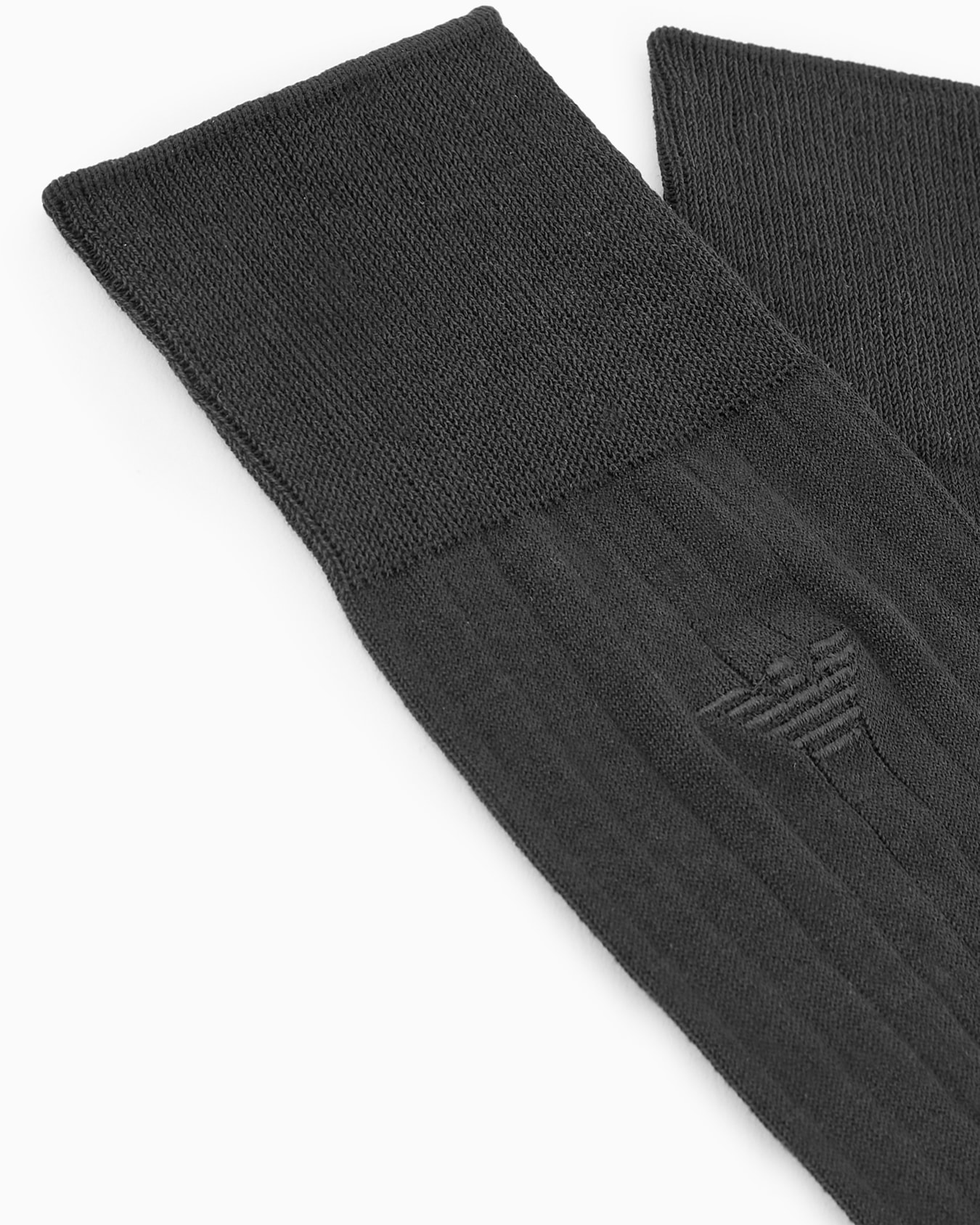クルー丈刺繍イーグルロゴリブソックス スライドする 1