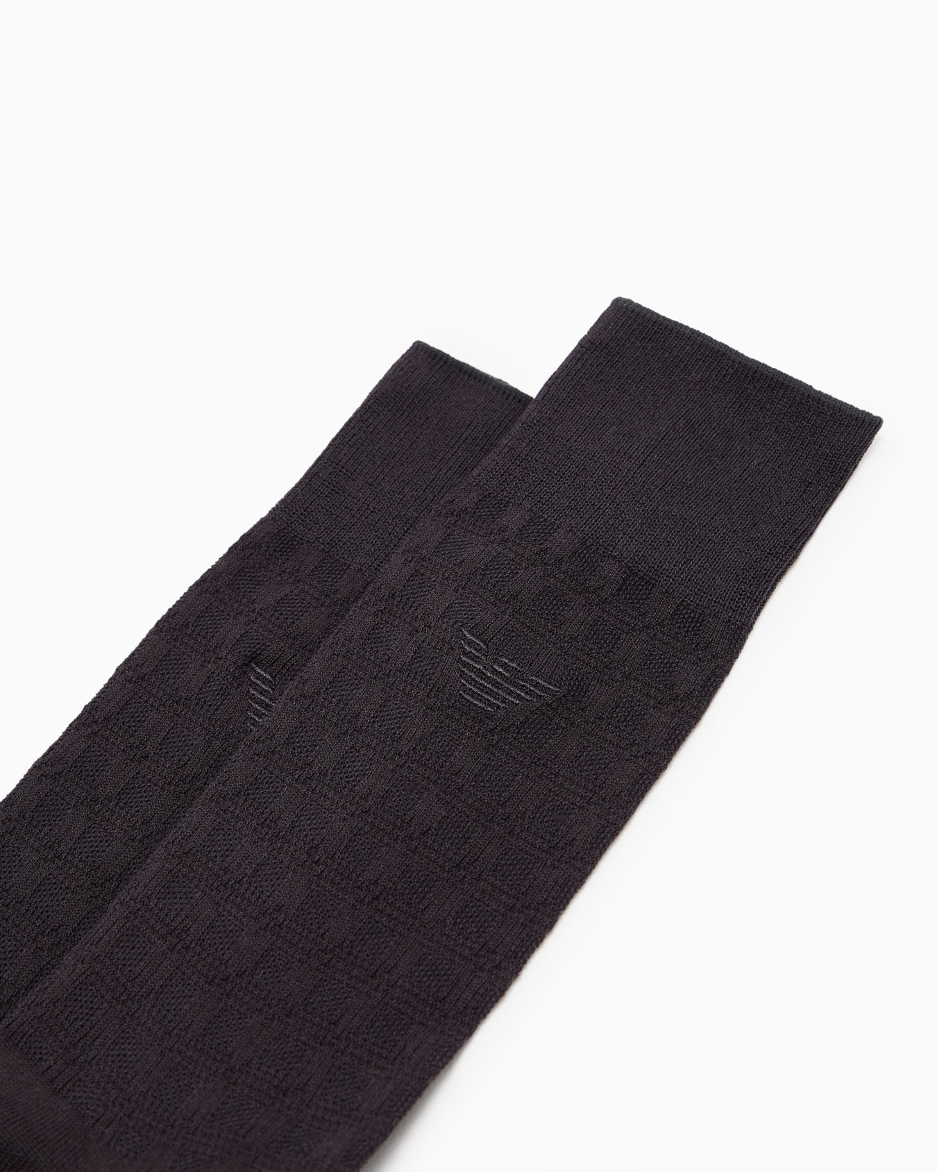 クルー丈刺繍イーグルロゴソックス スライドする 1