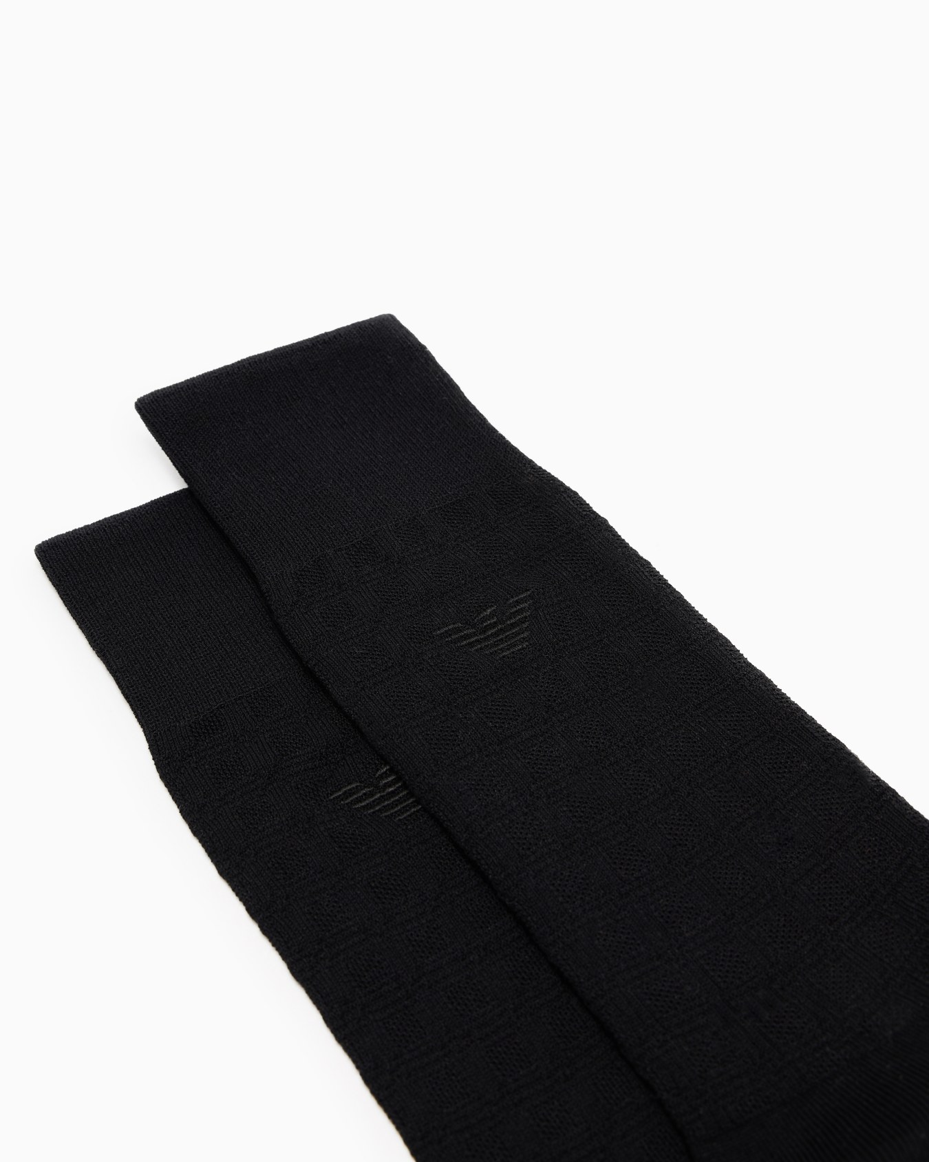 クルー丈刺繍イーグルロゴソックス スライドする 1