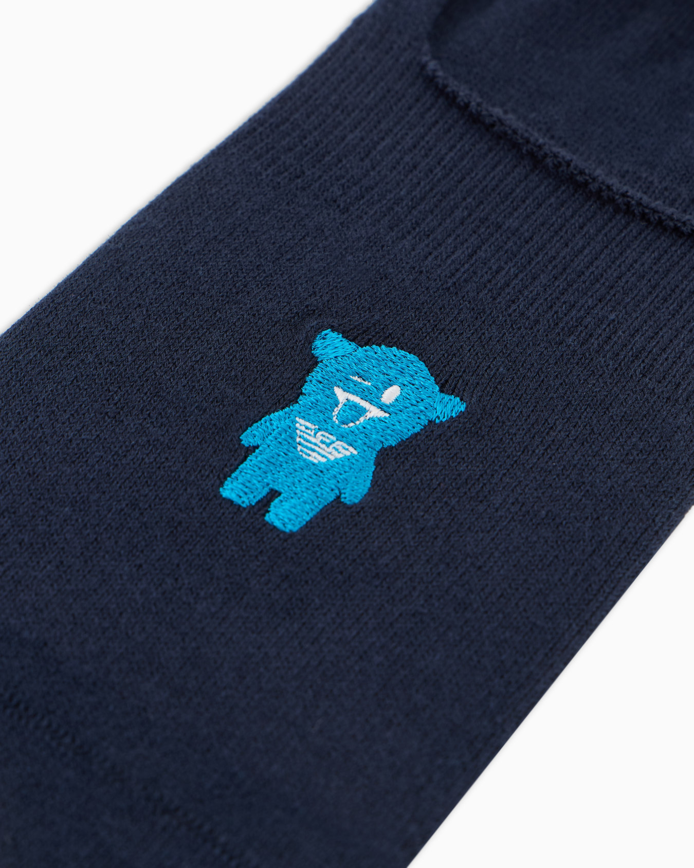 アンクル丈刺繍マンガベアソックス スライドする 1