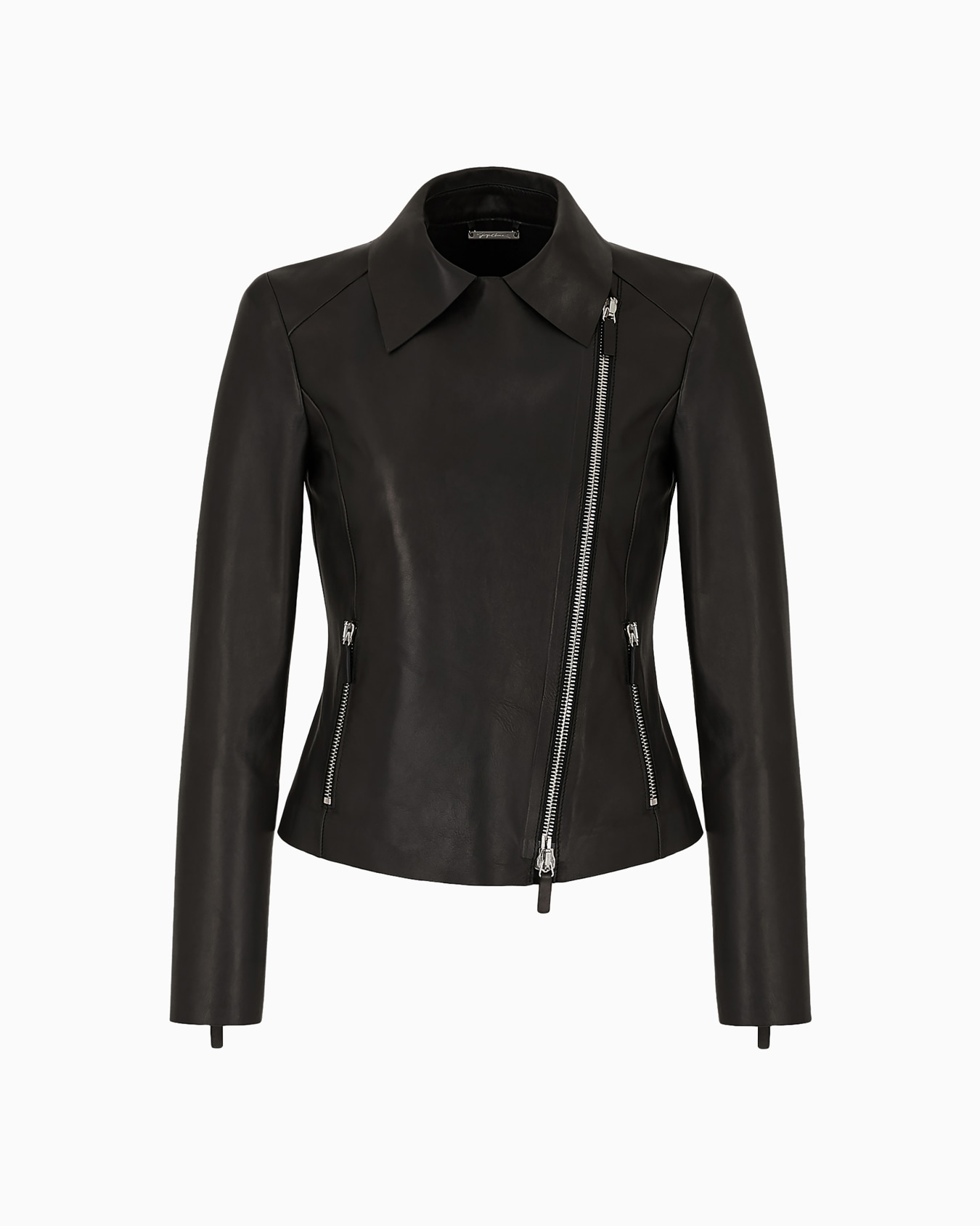 Veste motard en nappa Diapositive 0