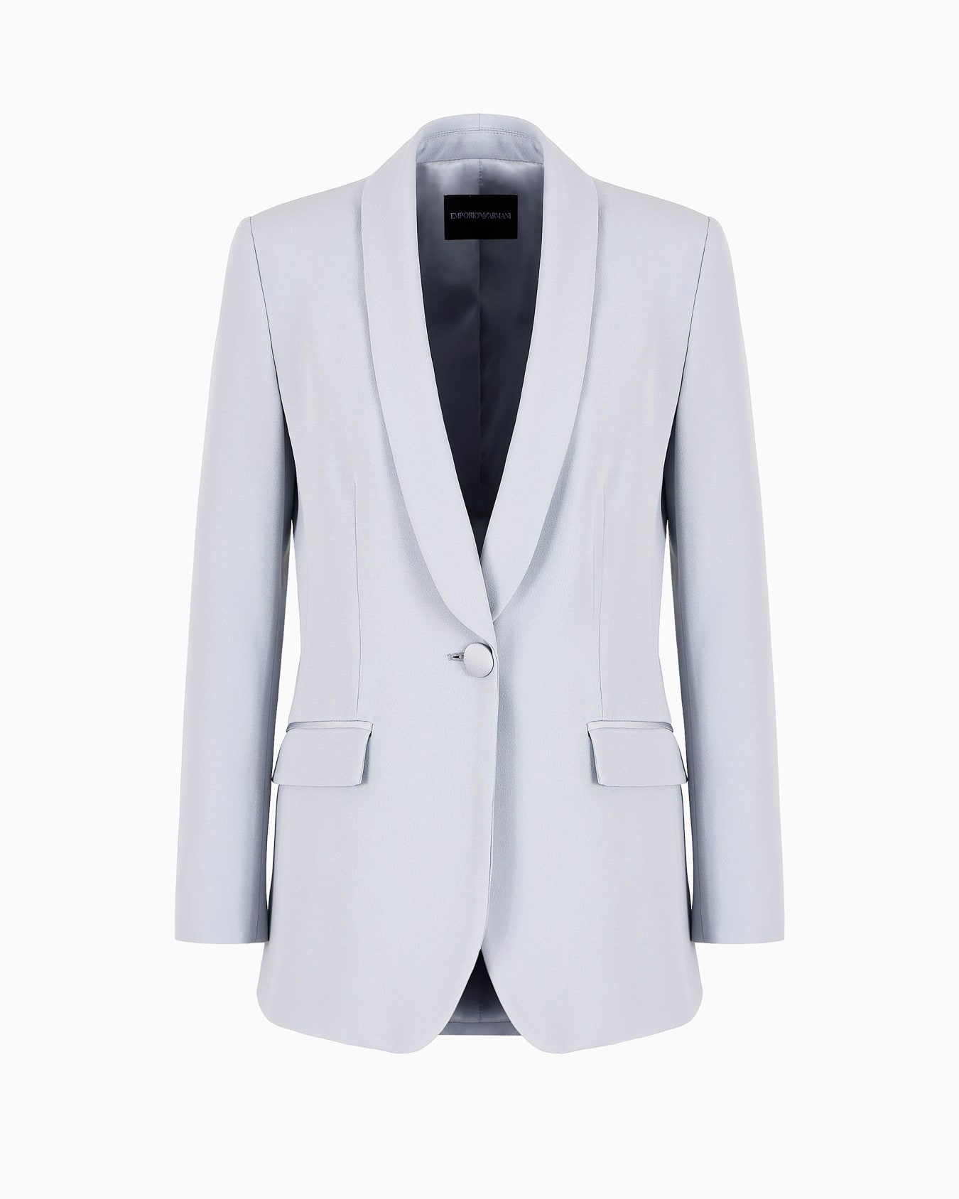 Envers-satin, shawl-collar jacket Slide 0