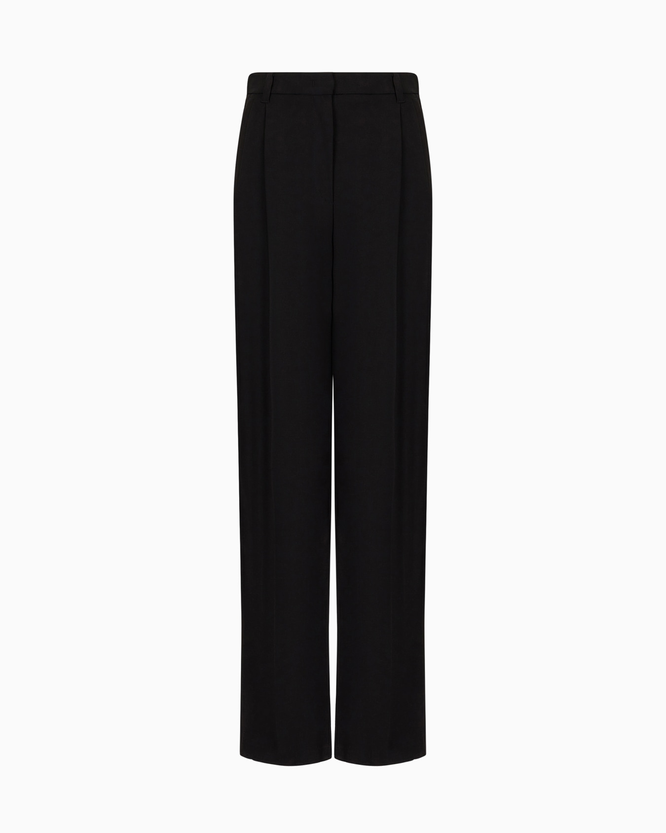 Pleated trousers in barathea wool Slide 0