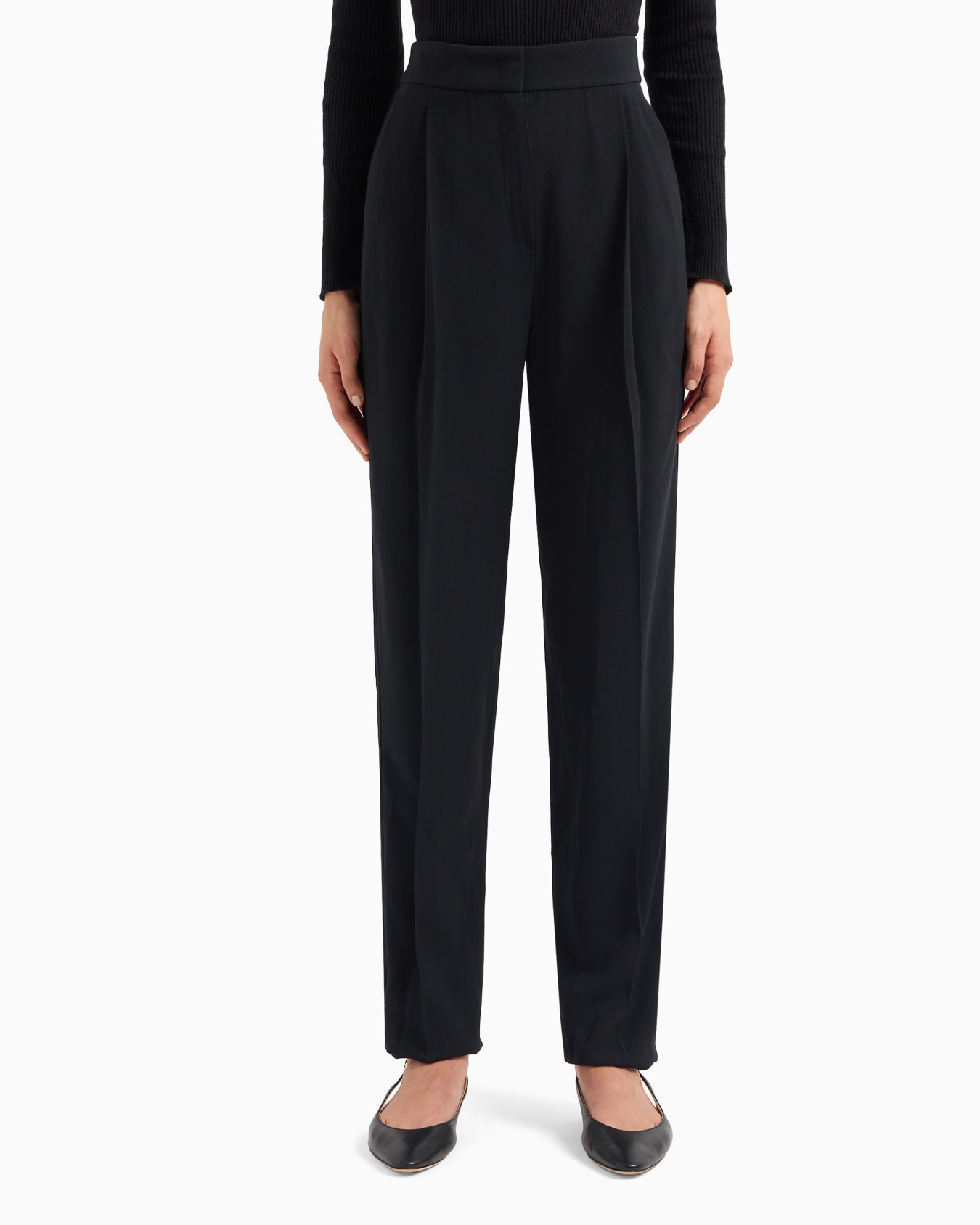 Pantalones con pinzas de envers satén Diapositiva 3