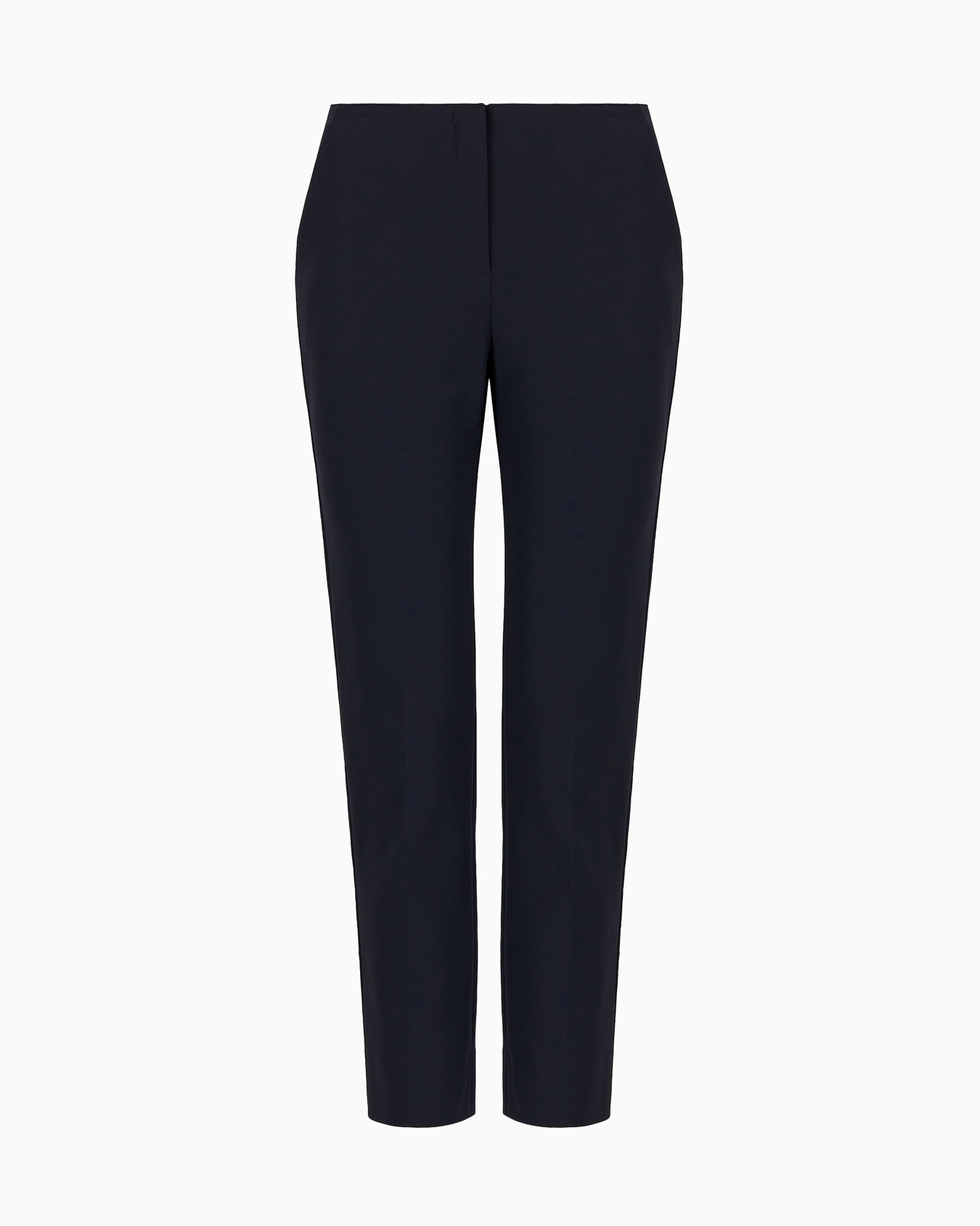 Stretch gabardine 7/8 trousers Slide 0