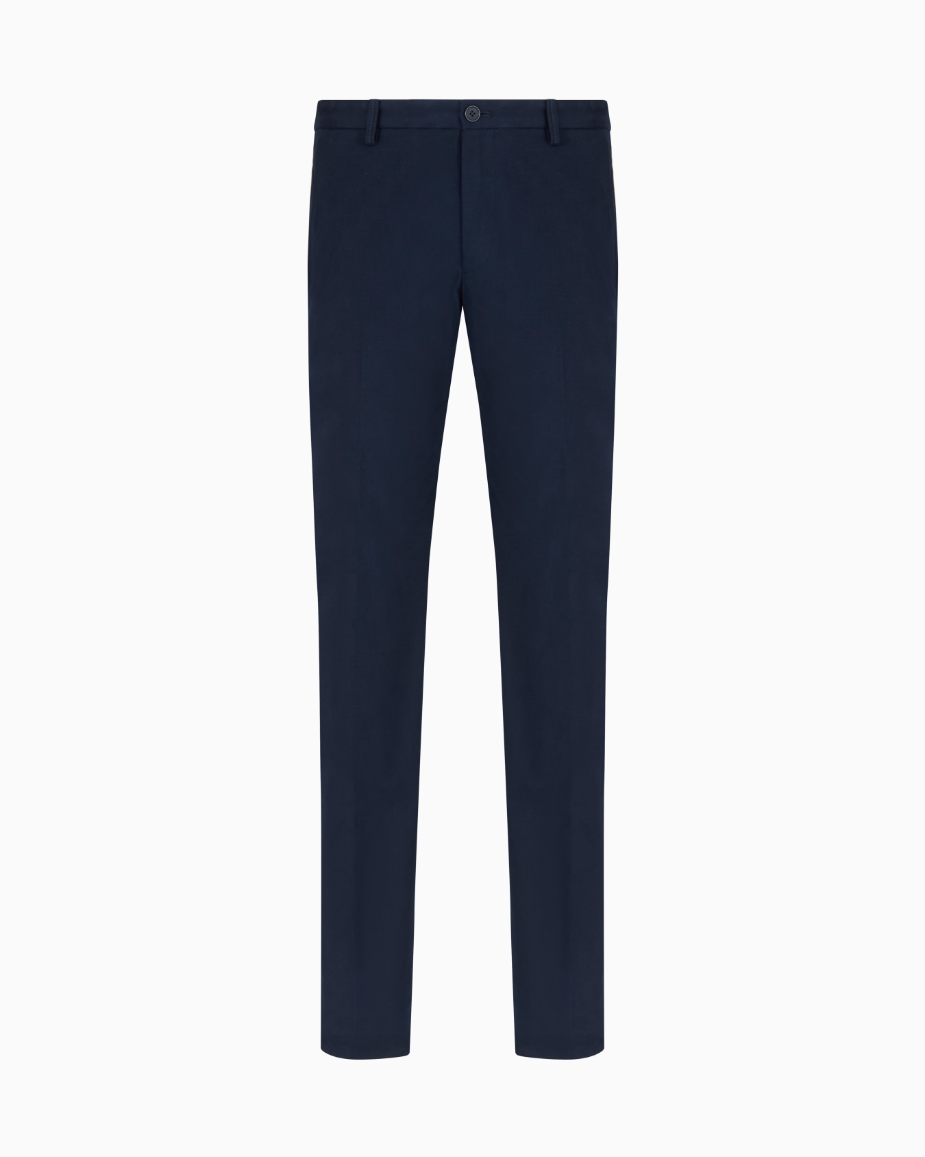 Stretch cashmere and cotton trousers Slide 0