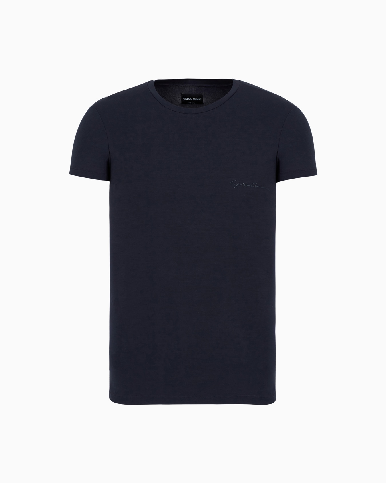 Stretch jersey loungewear T-shirt Slide 0