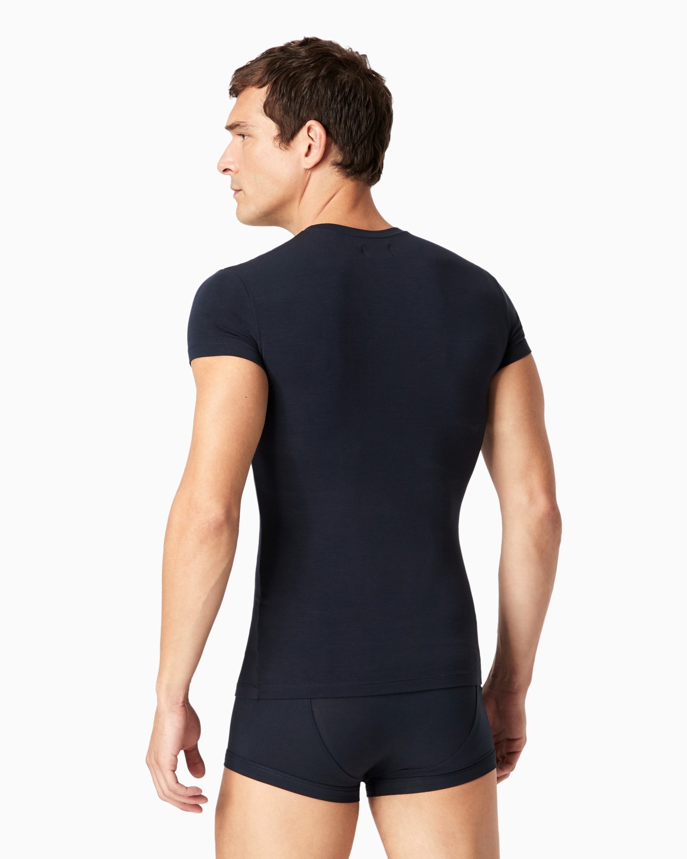 Stretch jersey loungewear T-shirt Slide 2