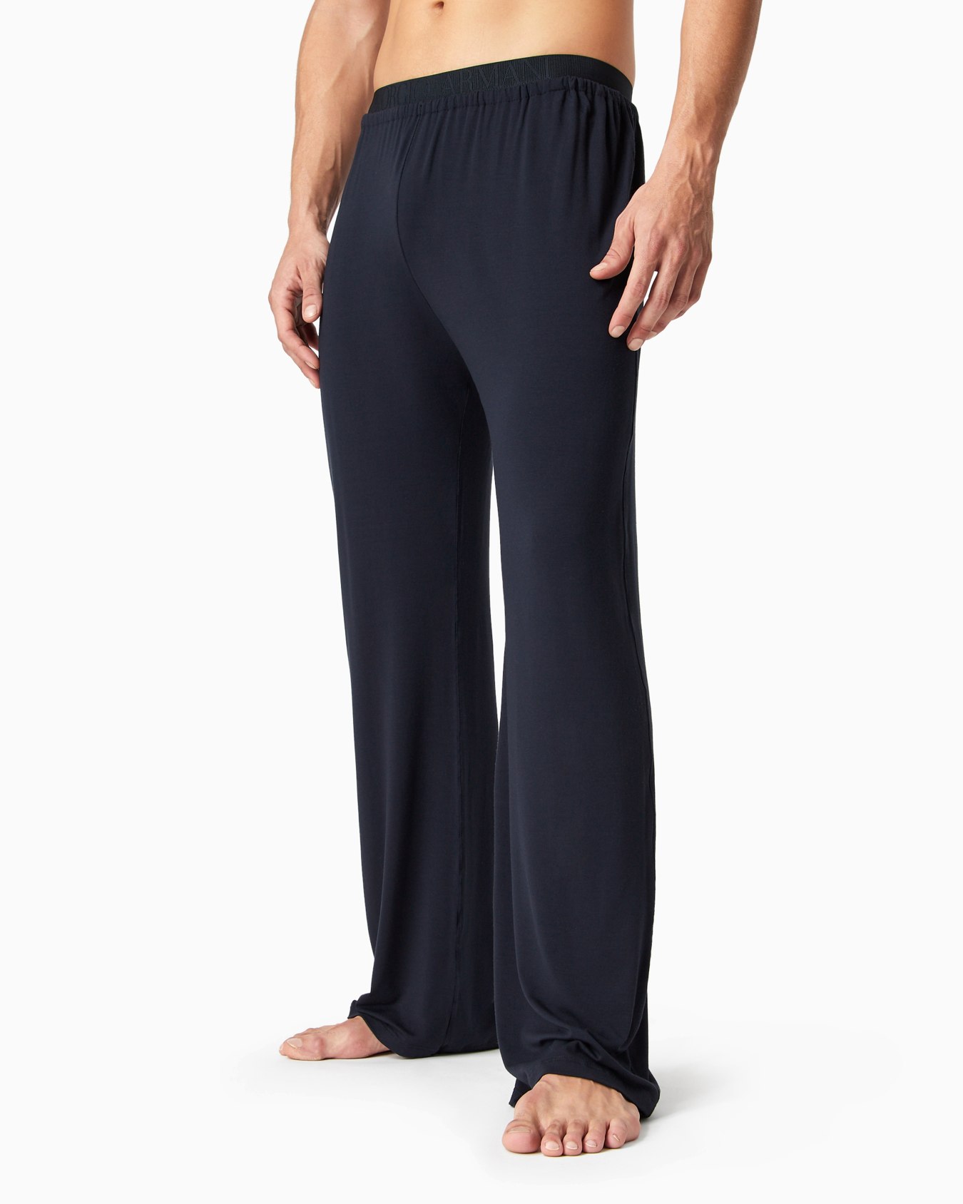 Loungewear trousers in stretch modal Slide 1