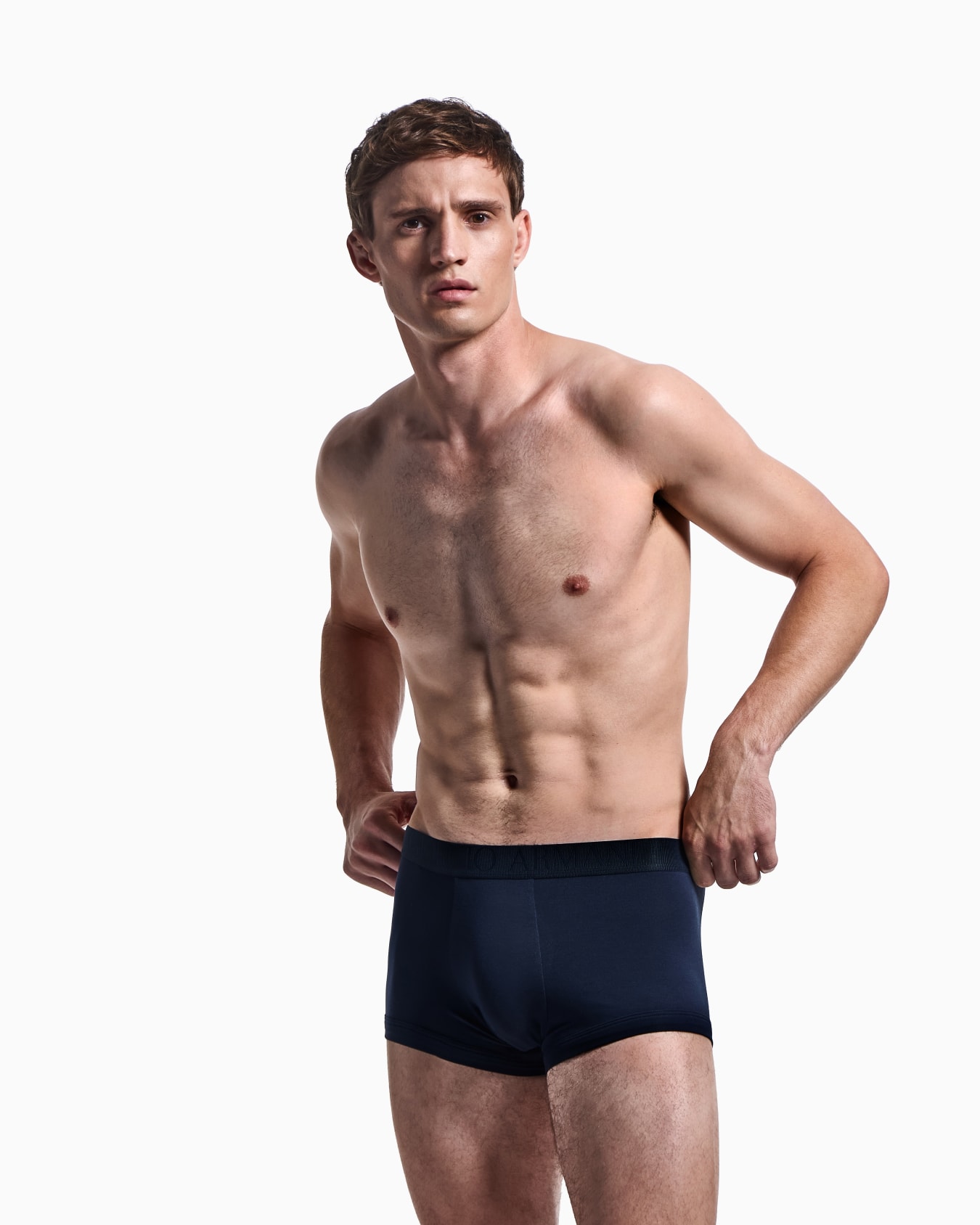 Pack of three stretch jersey boxers Slide 1