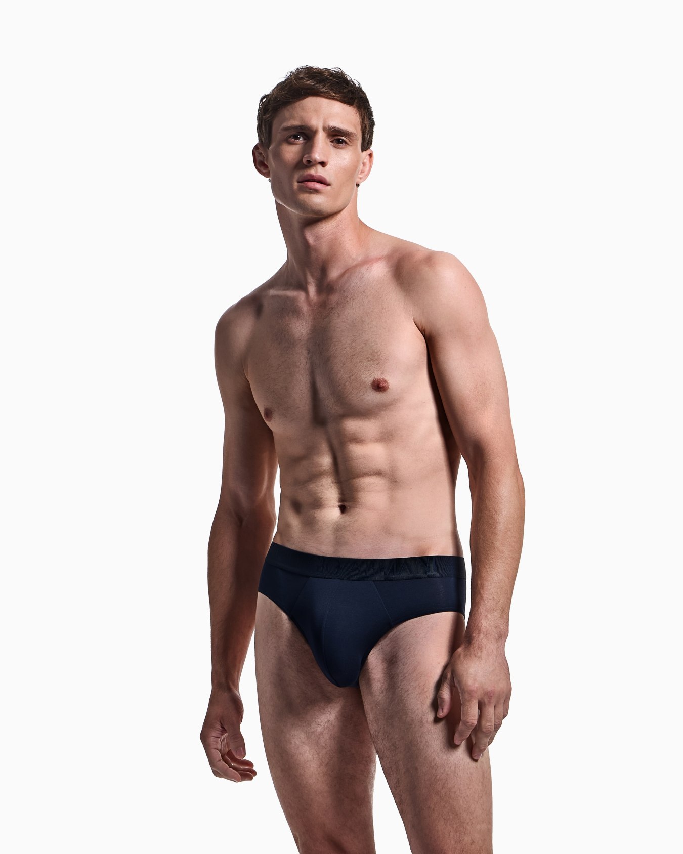 Pack of three stretch jersey briefs Slide 1
