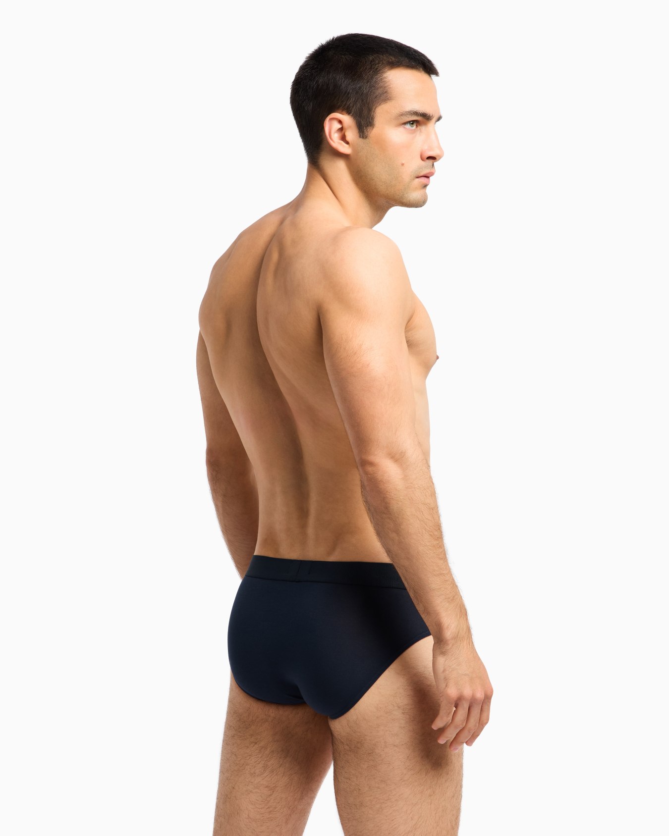 Pack of three stretch jersey briefs Slide 2