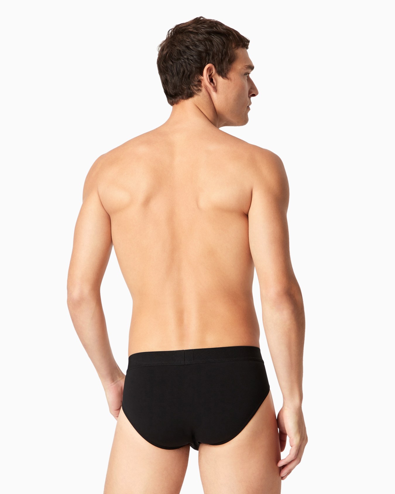Two-pack of stretch cotton briefs Slide 2