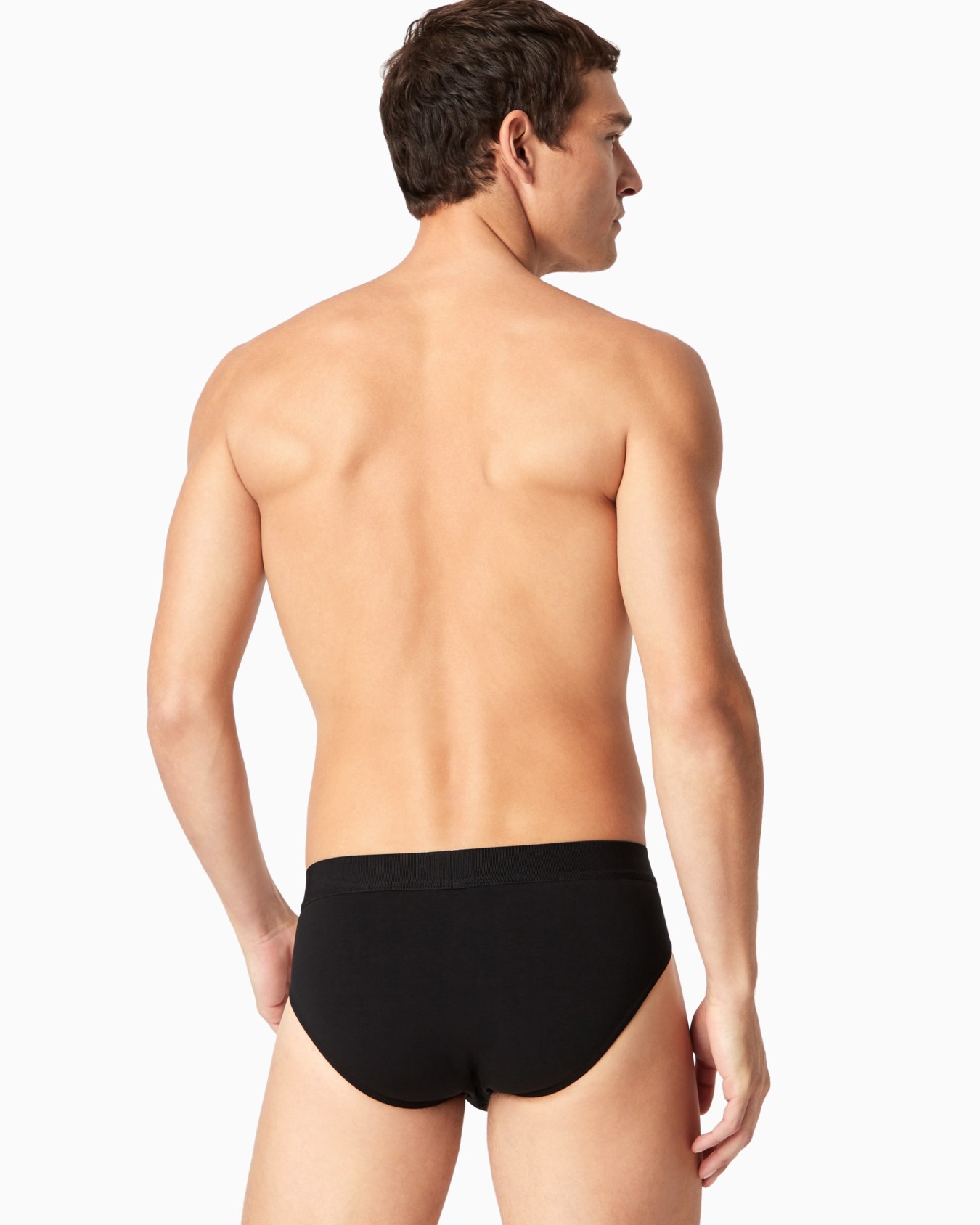 Two-pack of stretch cotton briefs Slide 2