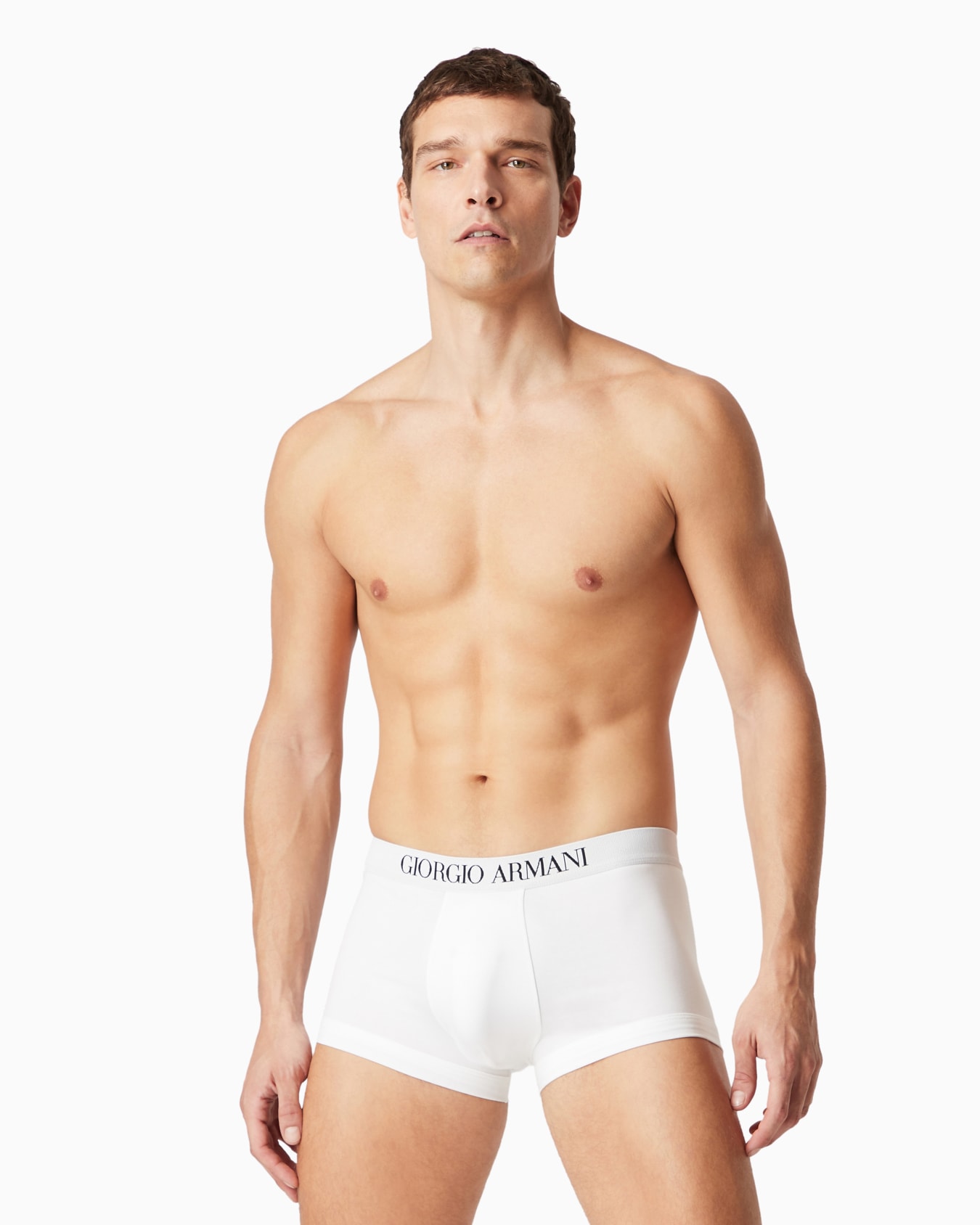 Two-pack of stretch cotton boxers Slide 1