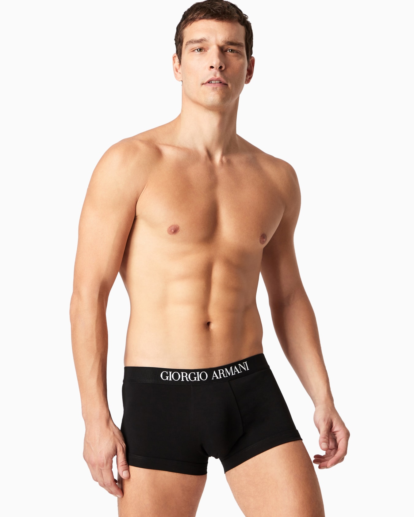 Two-pack of stretch cotton boxers Slide 1
