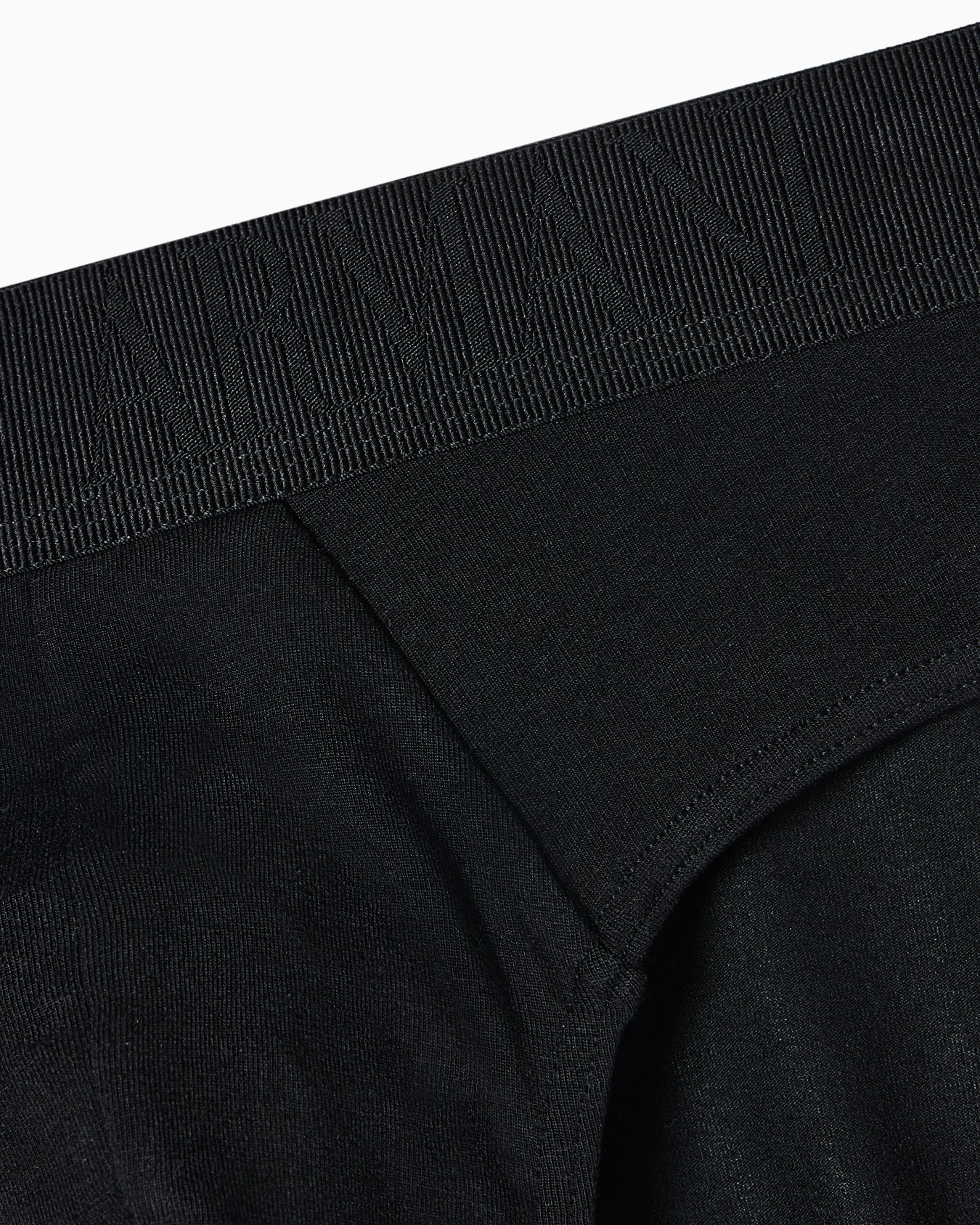 Stretch jersey briefs with logo band Slide 3