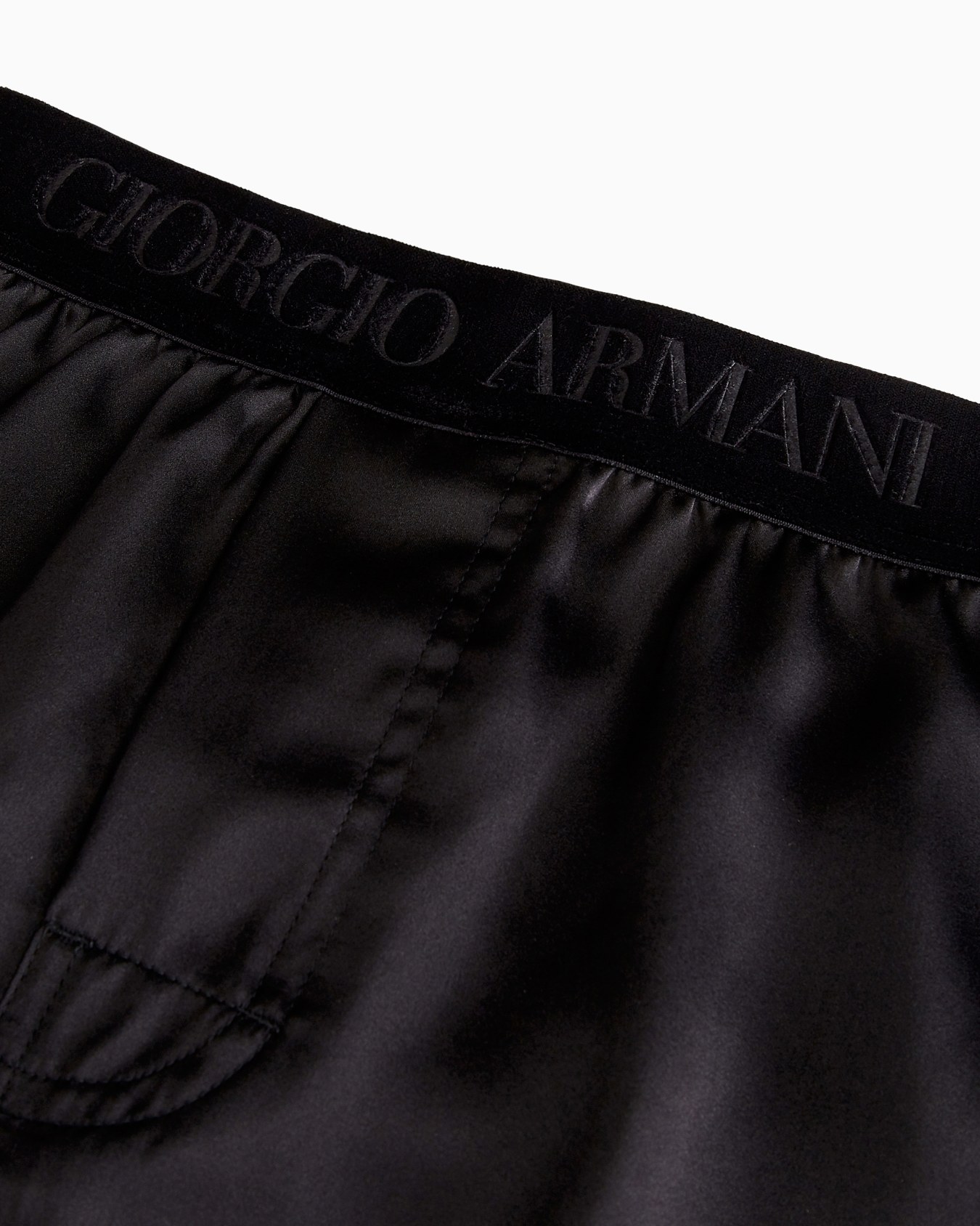 Silk and velvet boxers Slide 3