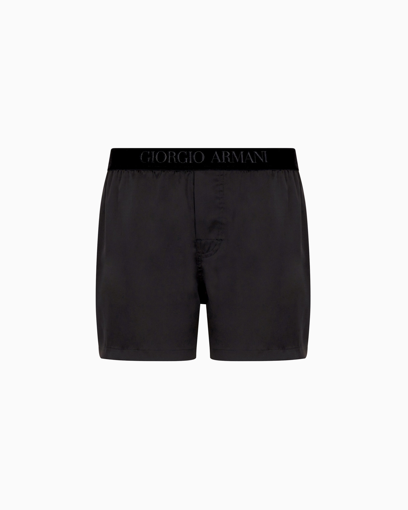 Silk and velvet boxers Slide 0