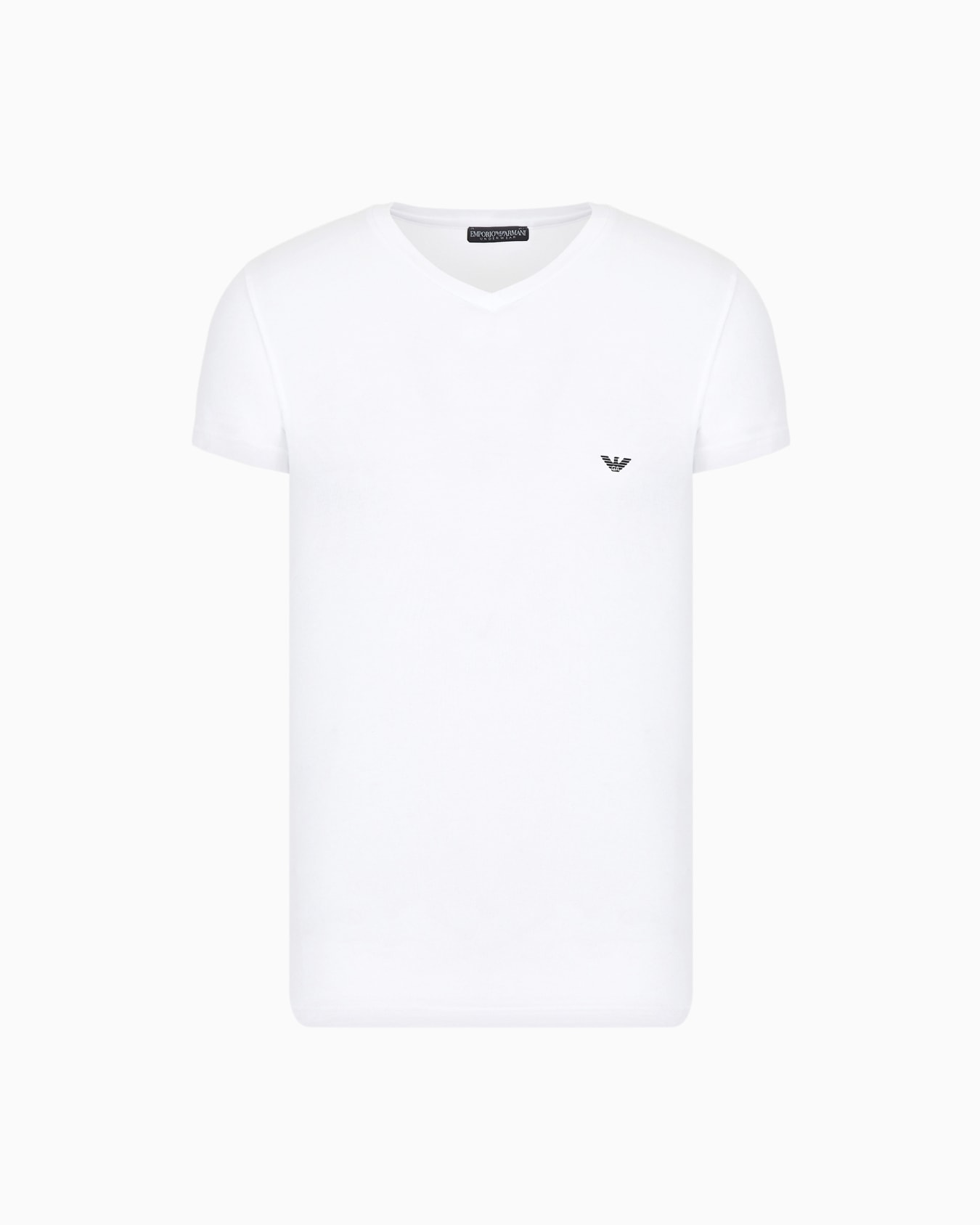 ベーシックアンダーウェア VネックTシャツ スライドする 0