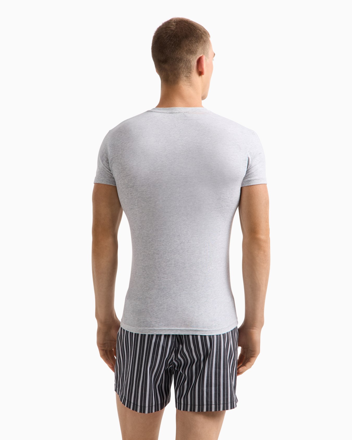 T-shirt underwear basic scollo V Slide 2