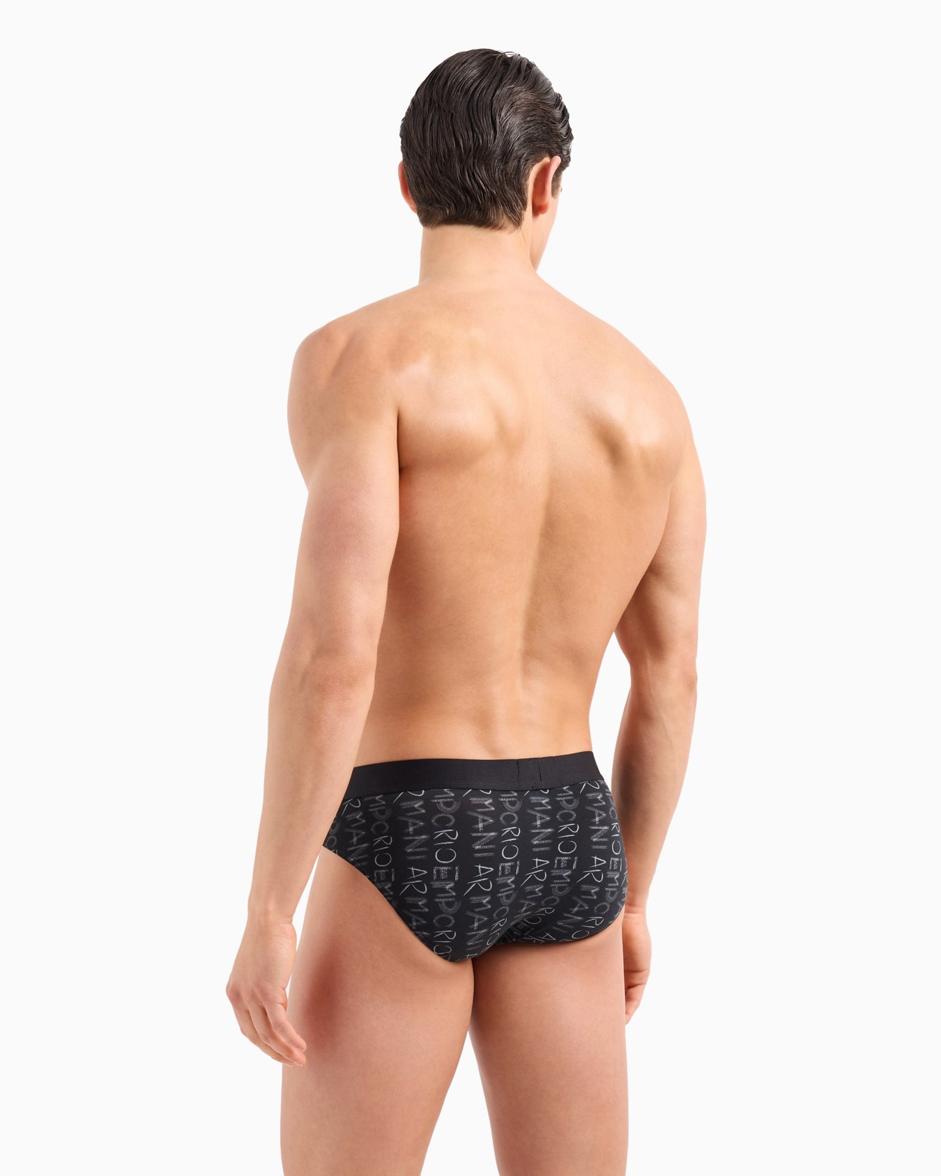Slip mit Logo als Allover-Print Folie 2