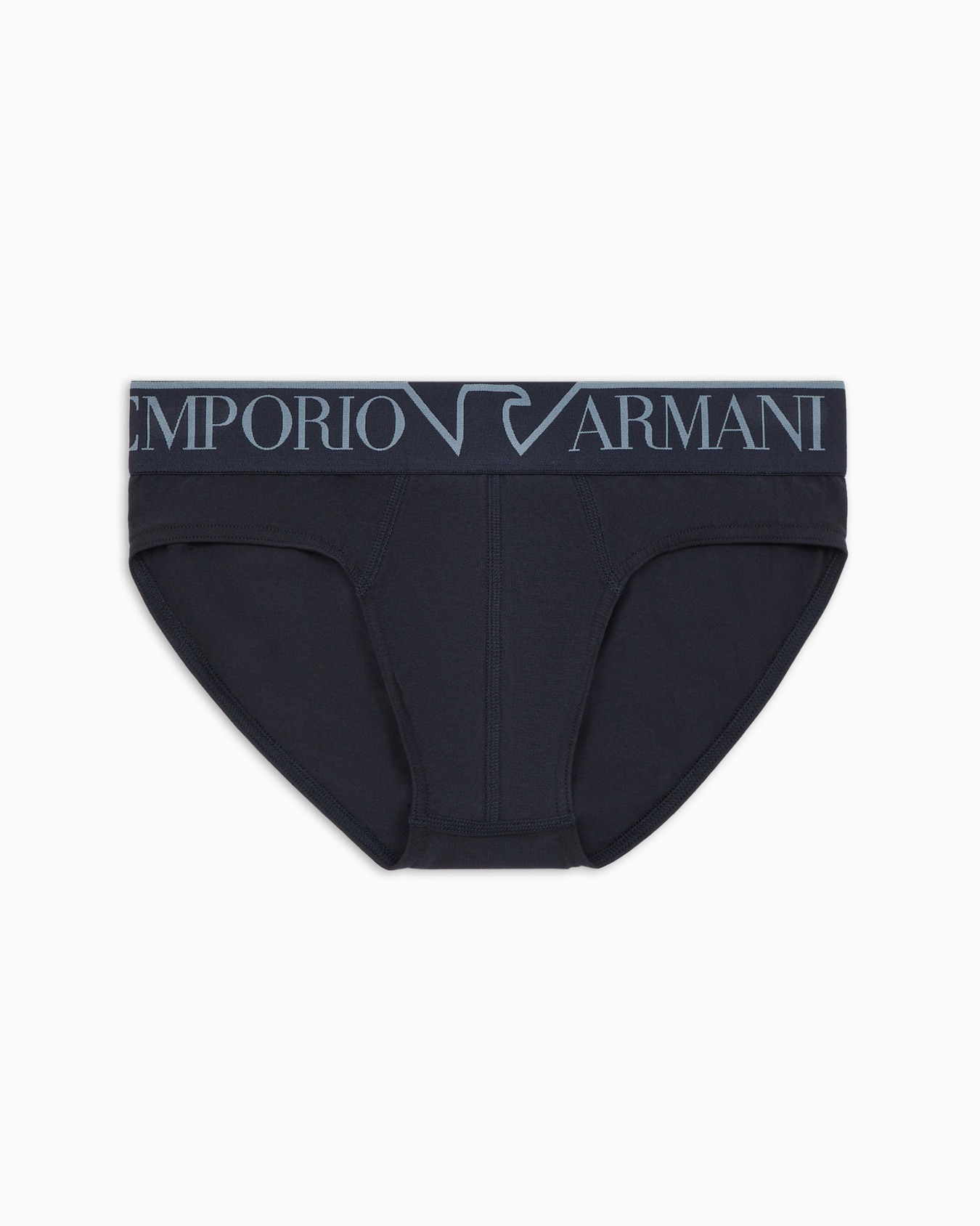 Calzoncillo slip de algodón orgánico con megalogotipo ASV Diapositiva 0