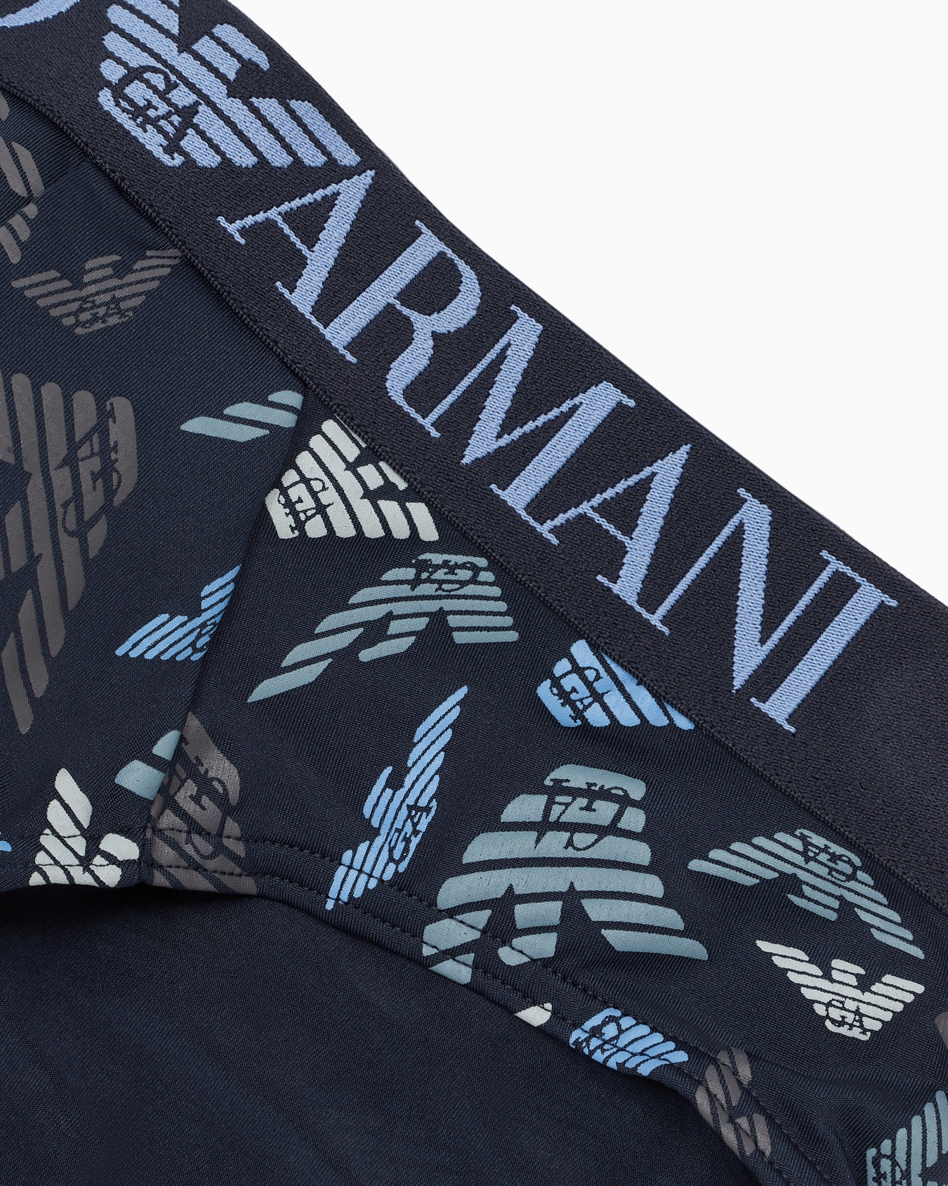 ASV all-over print recycled microfibre briefs Slide 3