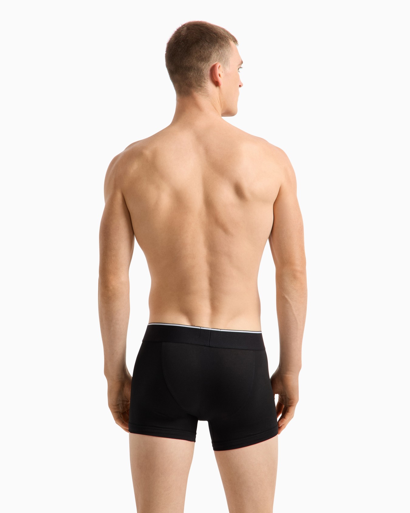 Calzoncillo bóxer de algodón orgánico con megalogotipo ASV Diapositiva 2