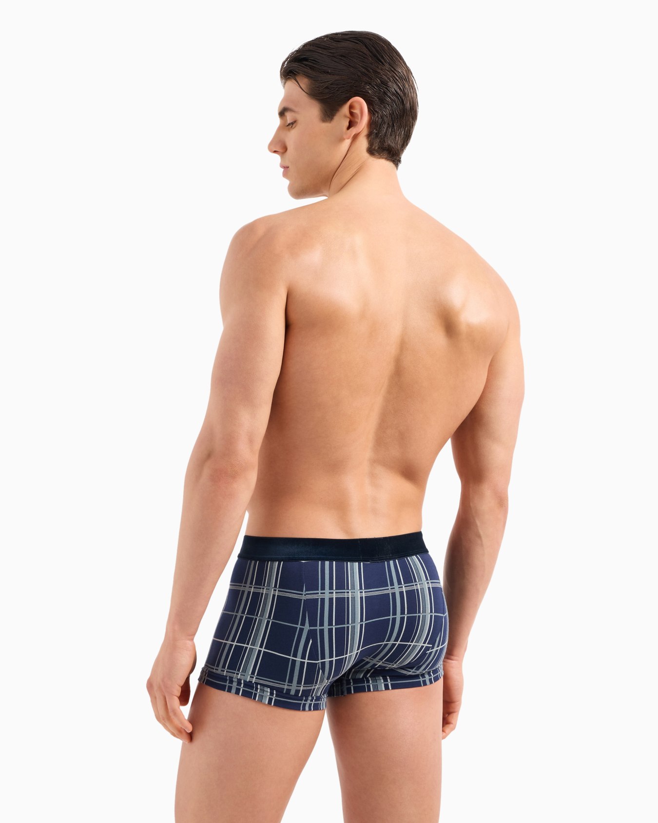 Two-pack of boxer briefs with logo velvet waistband Slide 2