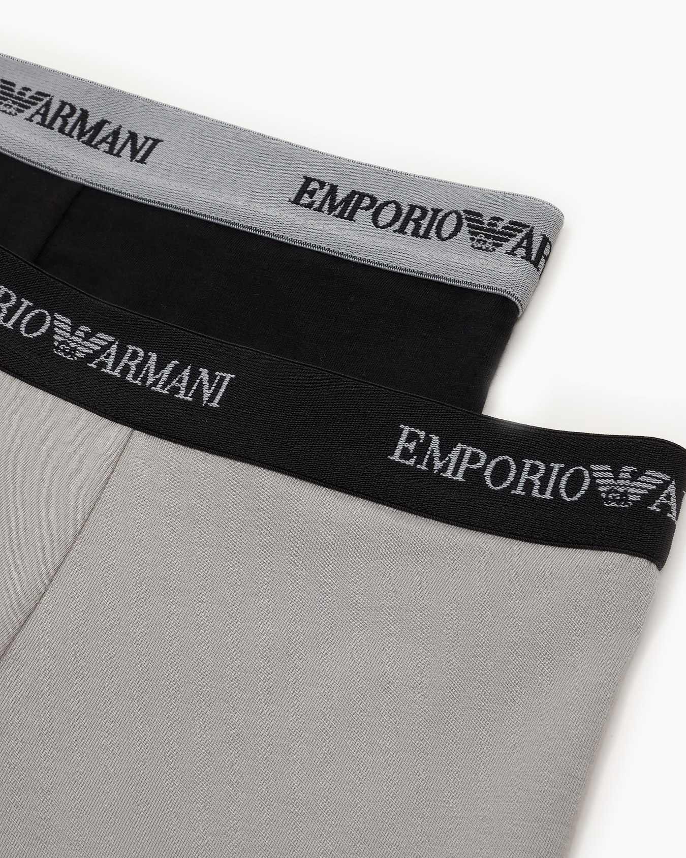 Two-pack of boxer briefs with core logo band Slide 1