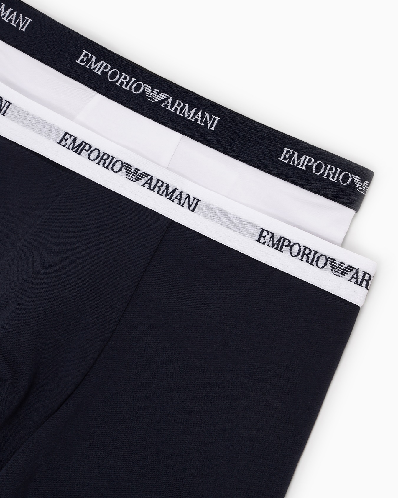 Two-pack of boxer briefs with core logo band Slide 3