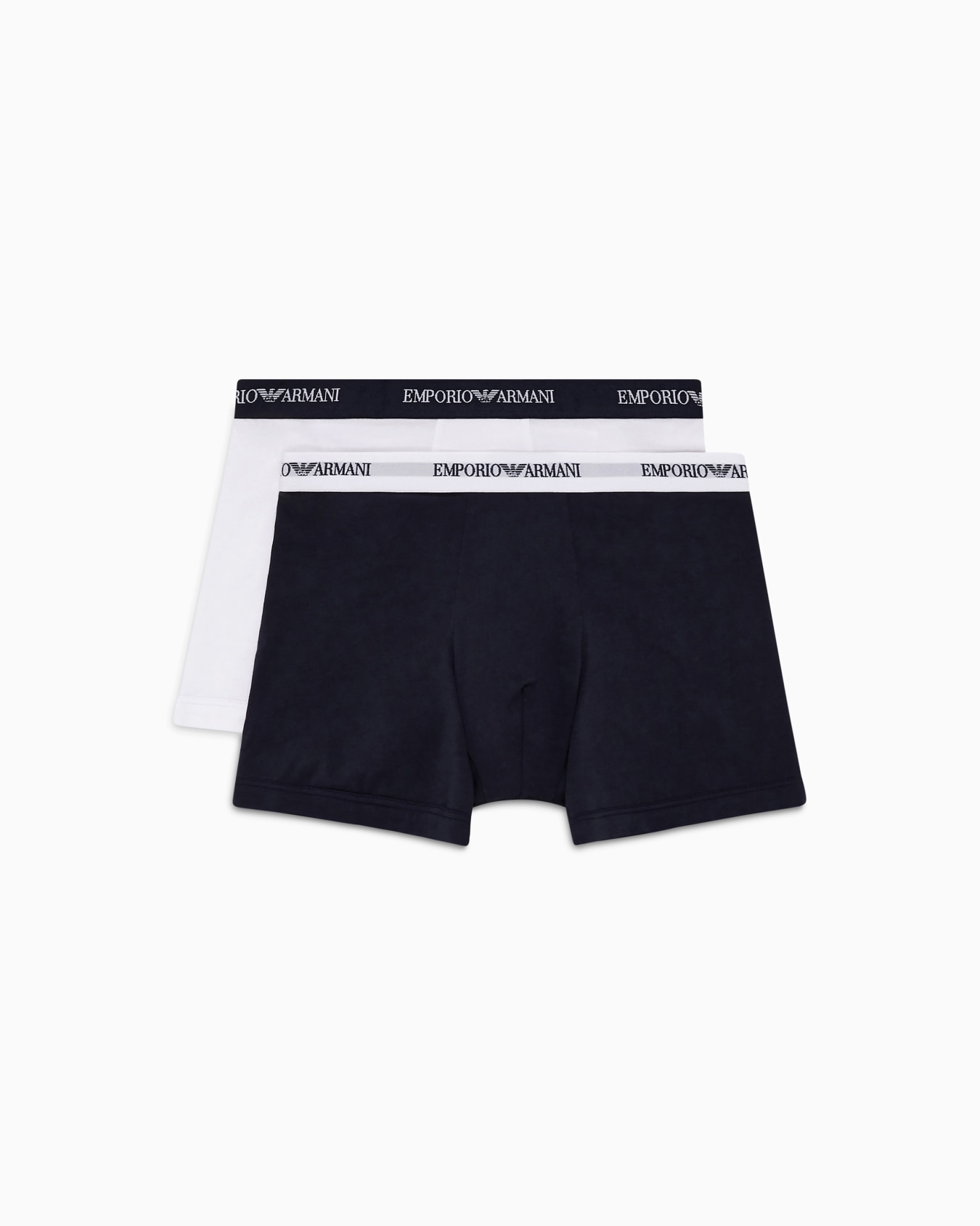 Two-pack of boxer briefs with core logo band Slide 0
