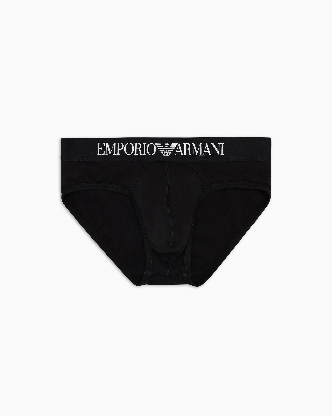 Basic briefs with logo waistband Slide 0