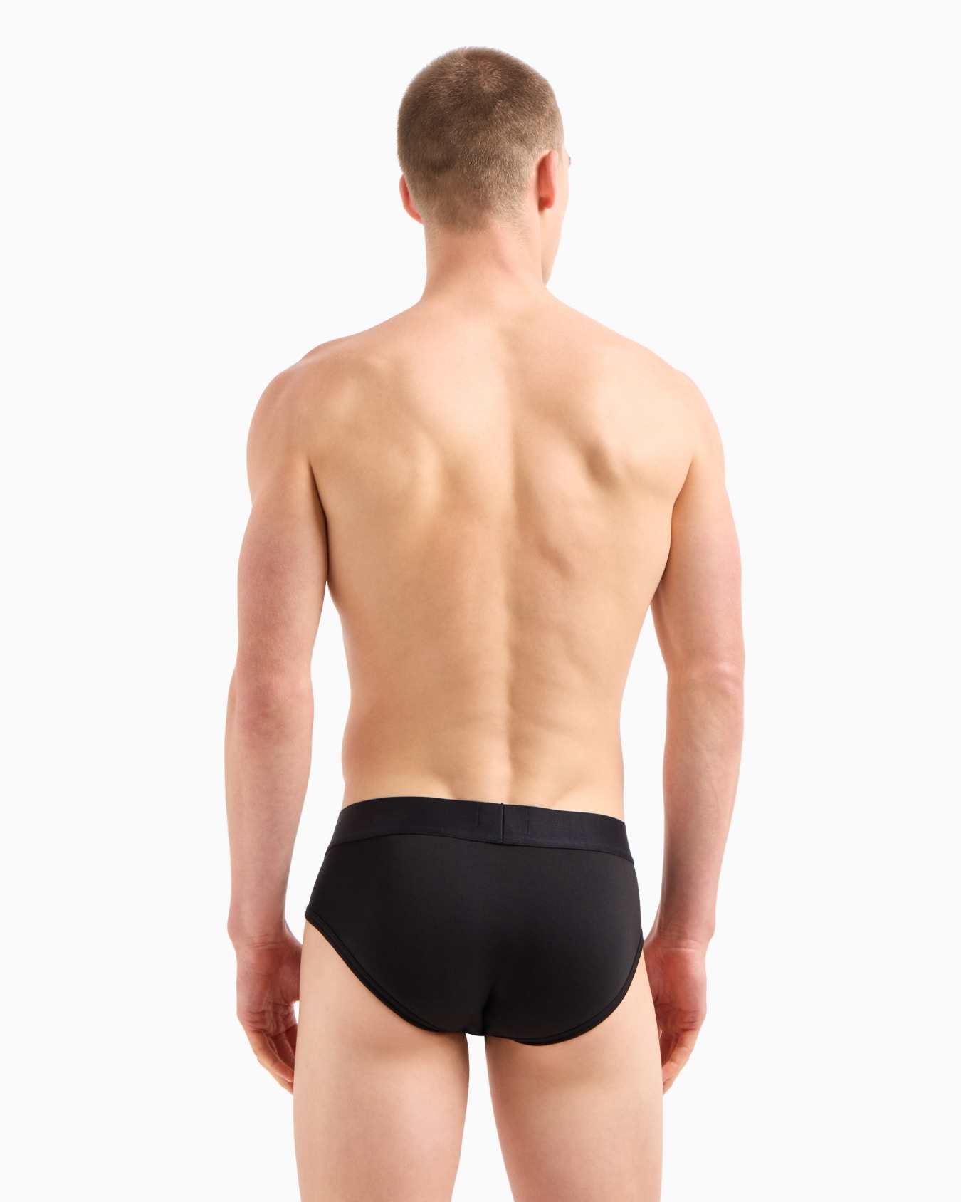Basic briefs with logo waistband Slide 2