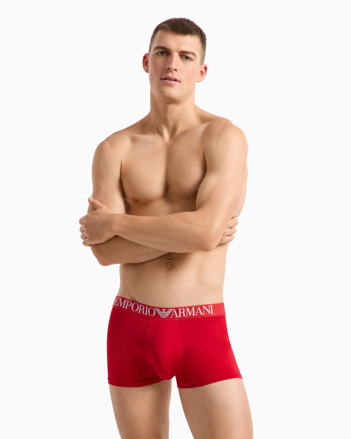 ASV all-over print recycled-microfibre boxer briefs Slide 1