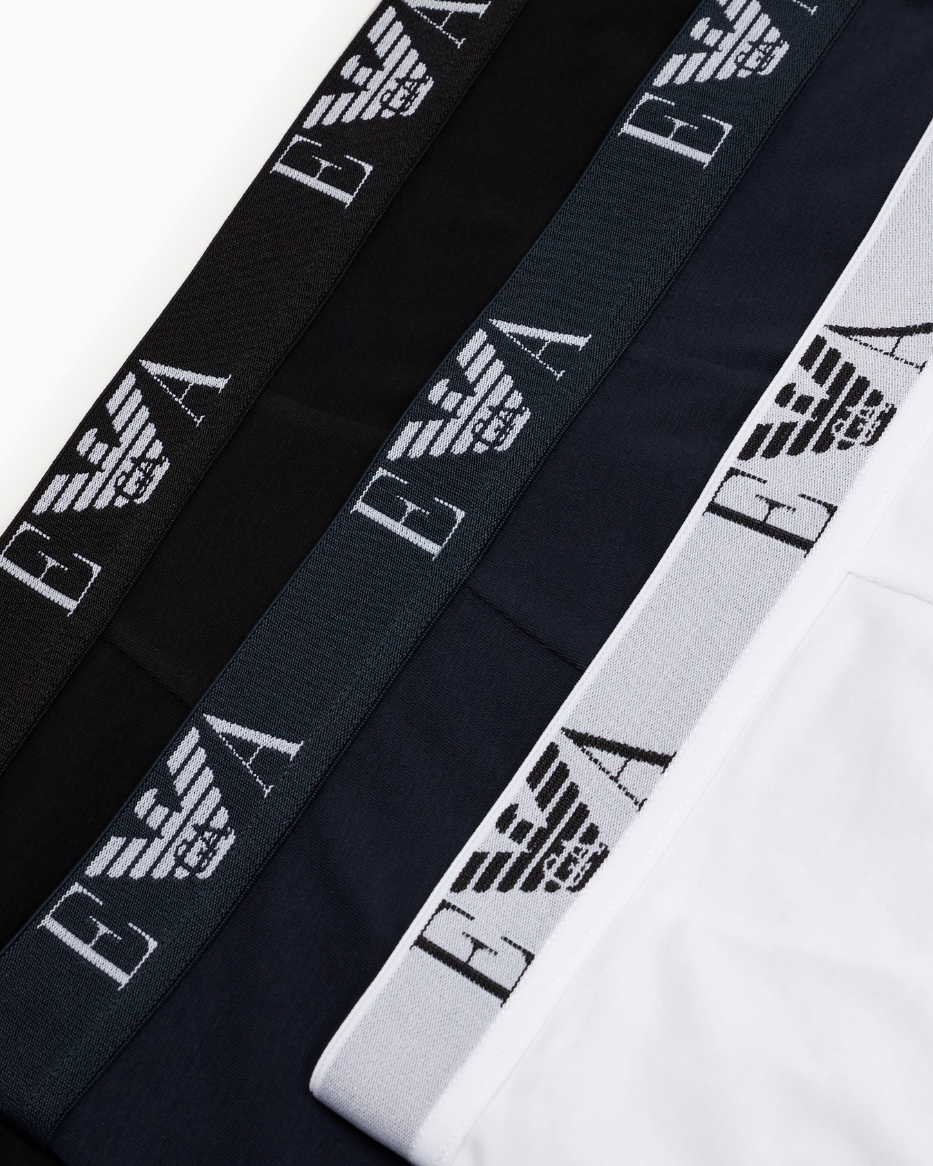 Three-pack of boxer briefs with essential monogram logo Slide 3